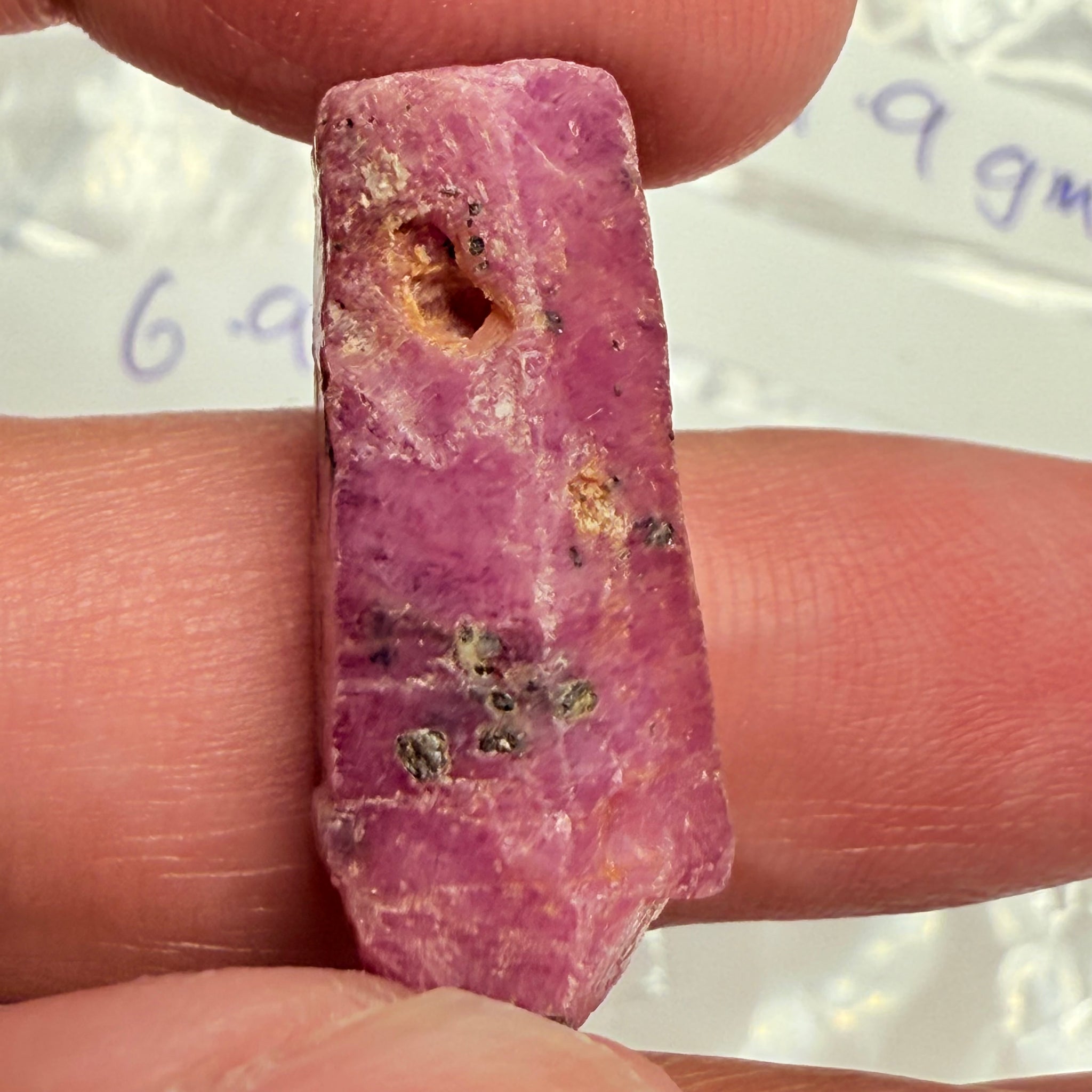 Sapphire Crystal, 9.90gm, Dodoma, Tanzania, Untreated Unheated