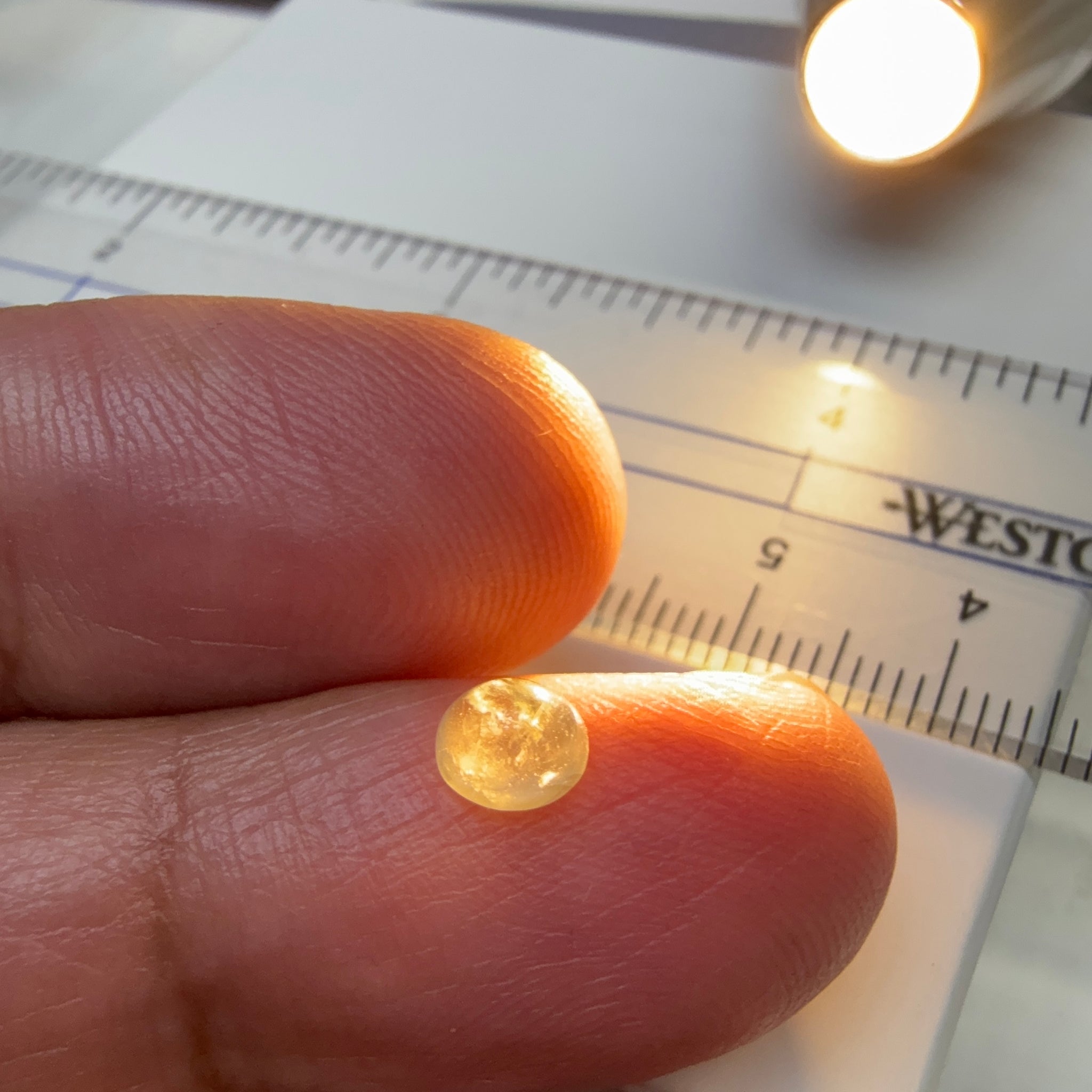 Alexandrite Cabochon, 0.80ct, Manyara, Tanzania, Untreated Unheated