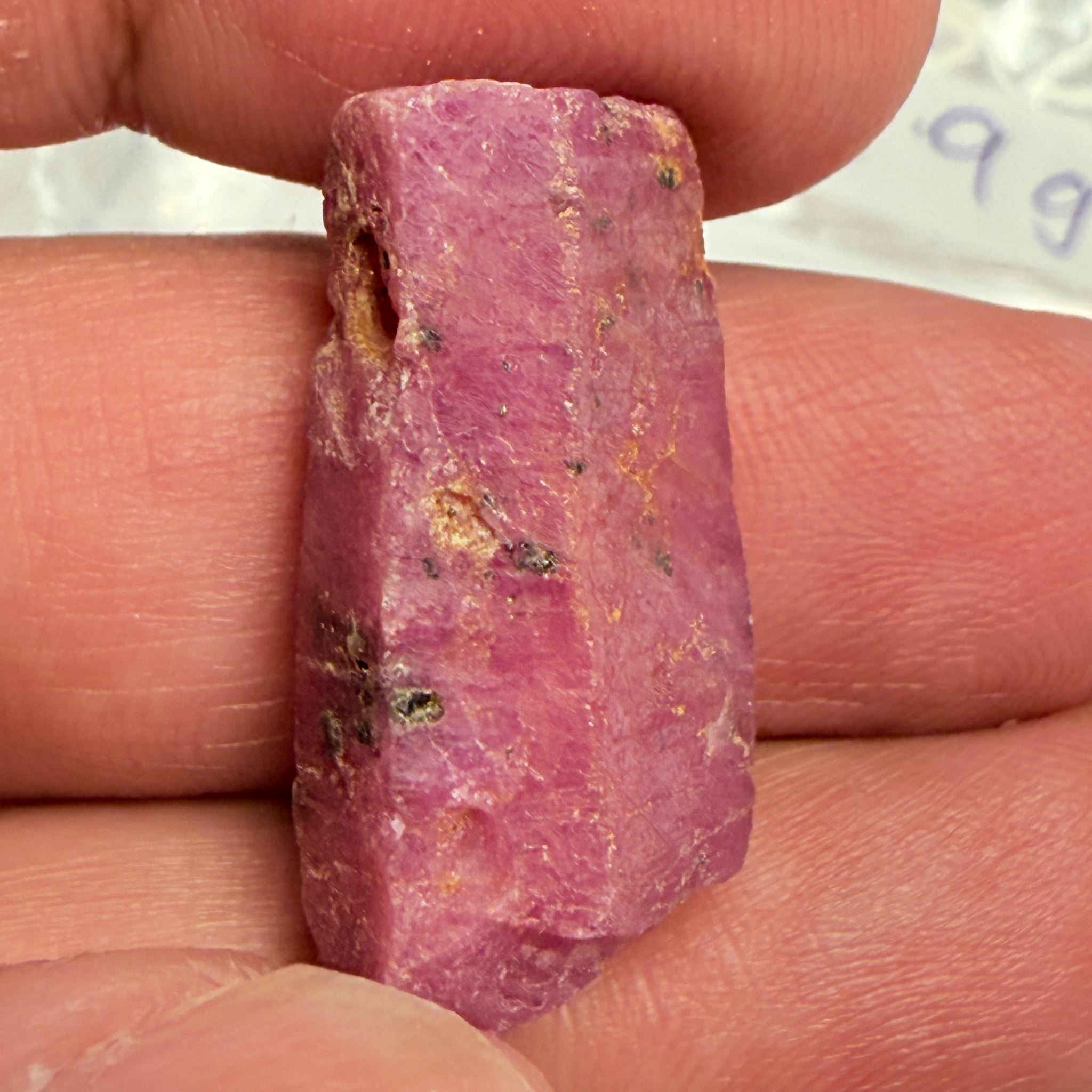 Sapphire Crystal, 9.90gm, Dodoma, Tanzania, Untreated Unheated