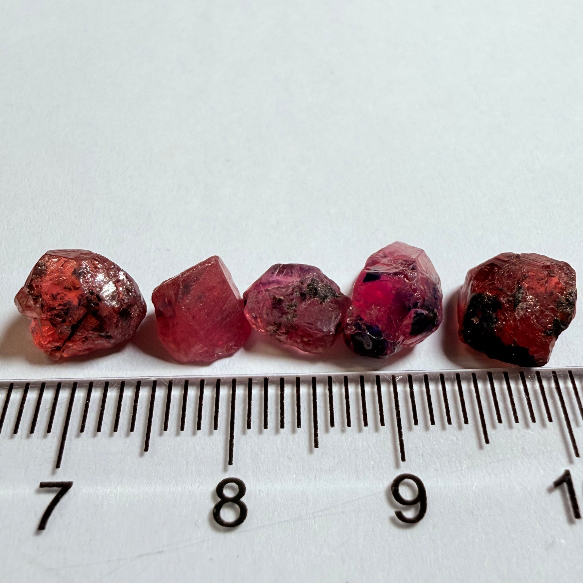 Winza Sapphire Lot, 12.24ct, Winza, Tanzania, Untreated Unheated. Too included to facet but set them in jewellery as is