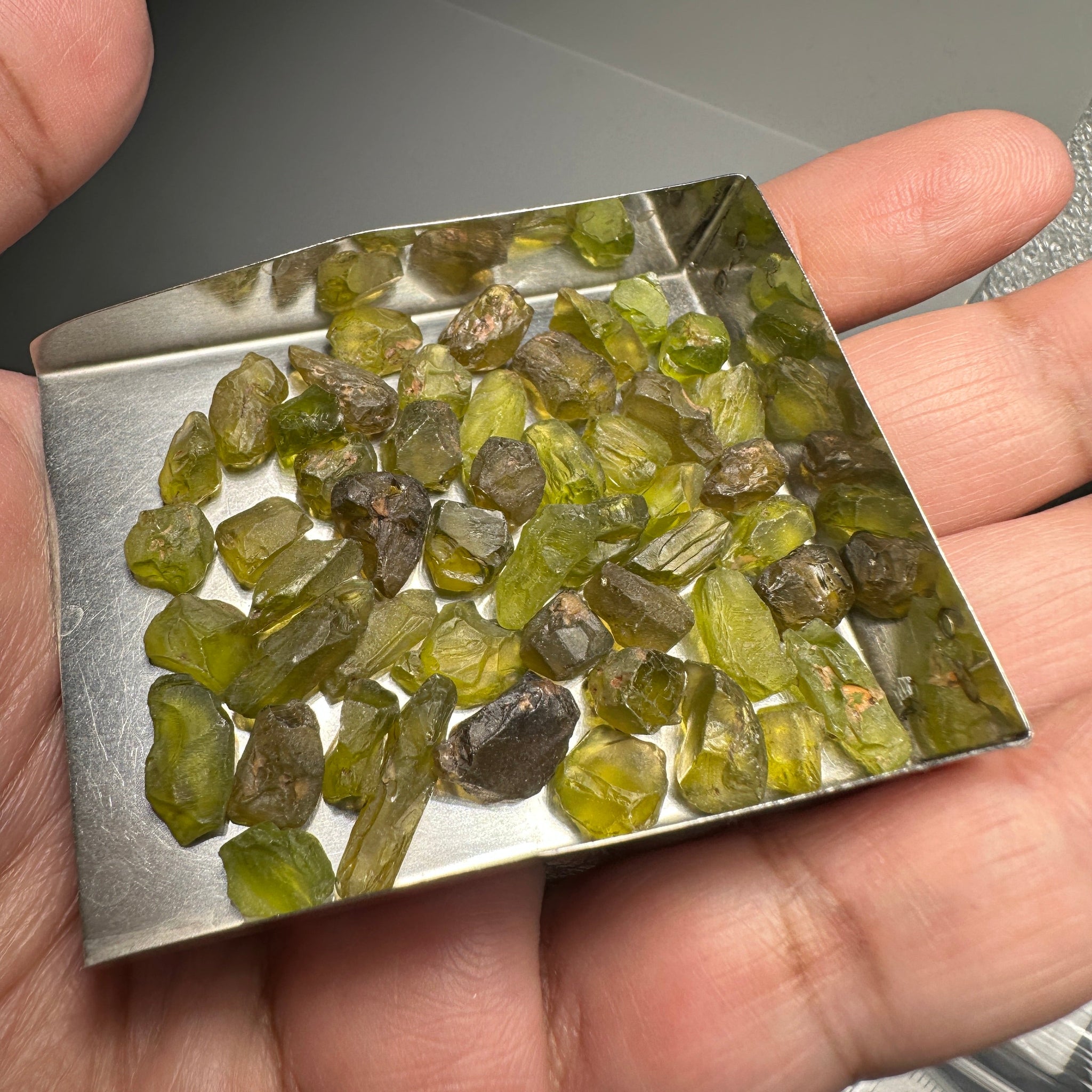 Tanzanian Peridot Lot, 110.23ct, 1.41ct - 4.35ct, VVS-IF, Untreated Unheated