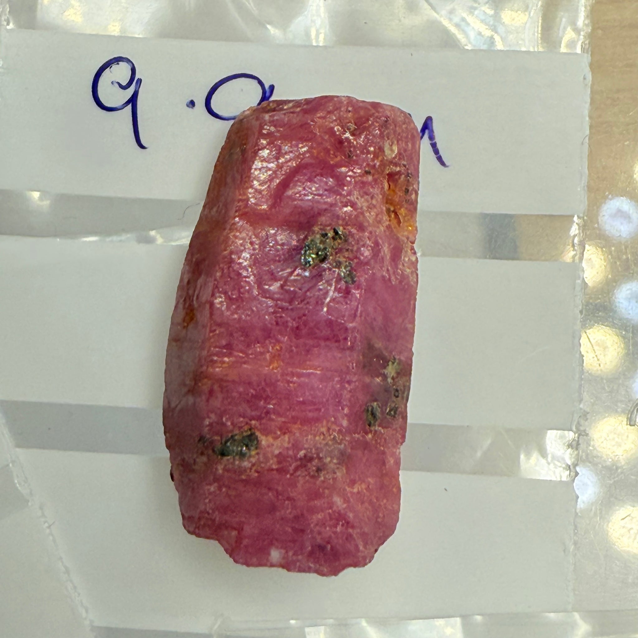 Sapphire Crystal, 9.90gm, Dodoma, Tanzania, Untreated Unheated