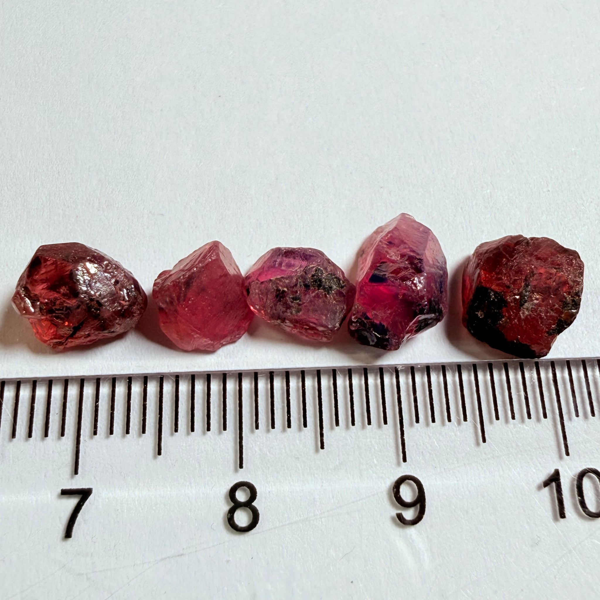 Winza Sapphire Lot, 12.24ct, Winza, Tanzania, Untreated Unheated. Too included to facet but set them in jewellery as is
