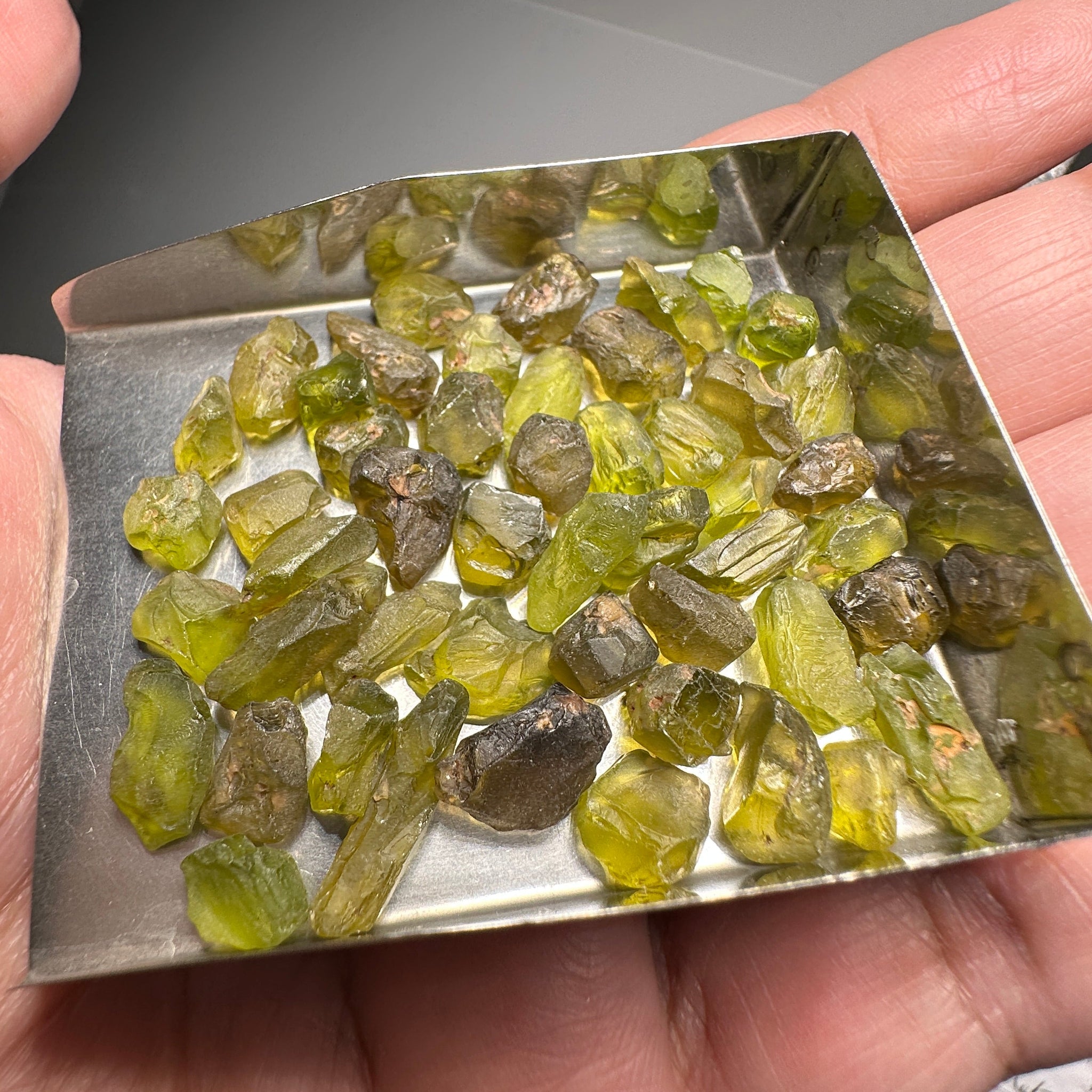 Tanzanian Peridot Lot, 110.23ct, 1.41ct - 4.35ct, VVS-IF, Untreated Unheated