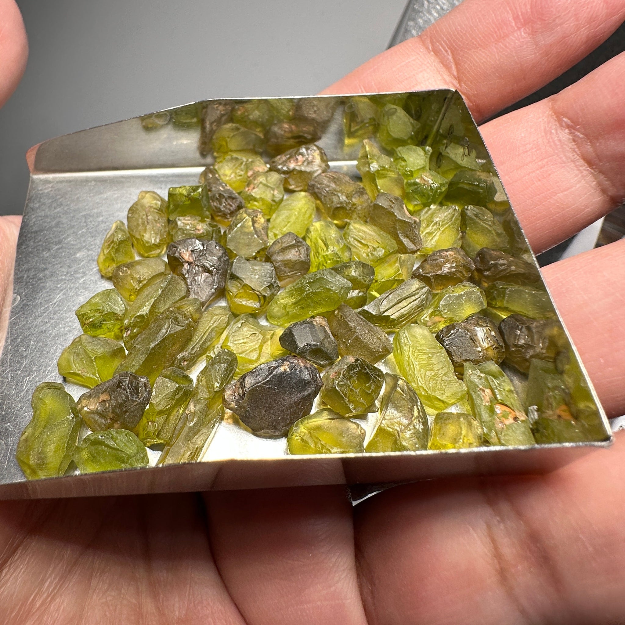 Tanzanian Peridot Lot, 110.23ct, 1.41ct - 4.35ct, VVS-IF, Untreated Unheated