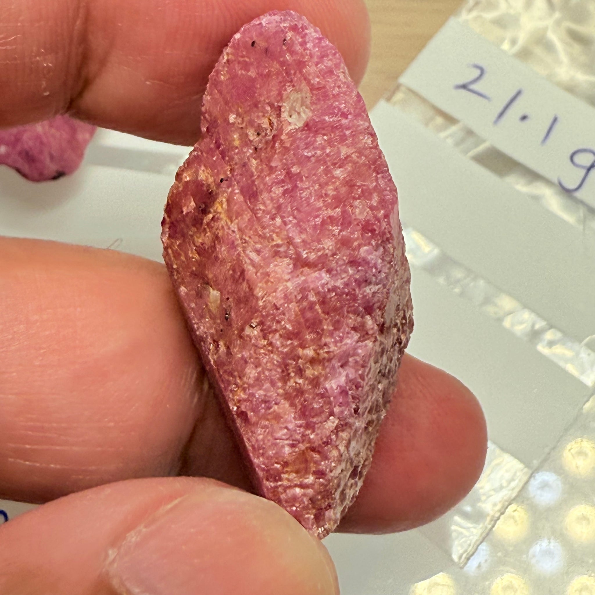 Sapphire Crystal, 21.00gm, Dodoma, Tanzania, Untreated Unheated