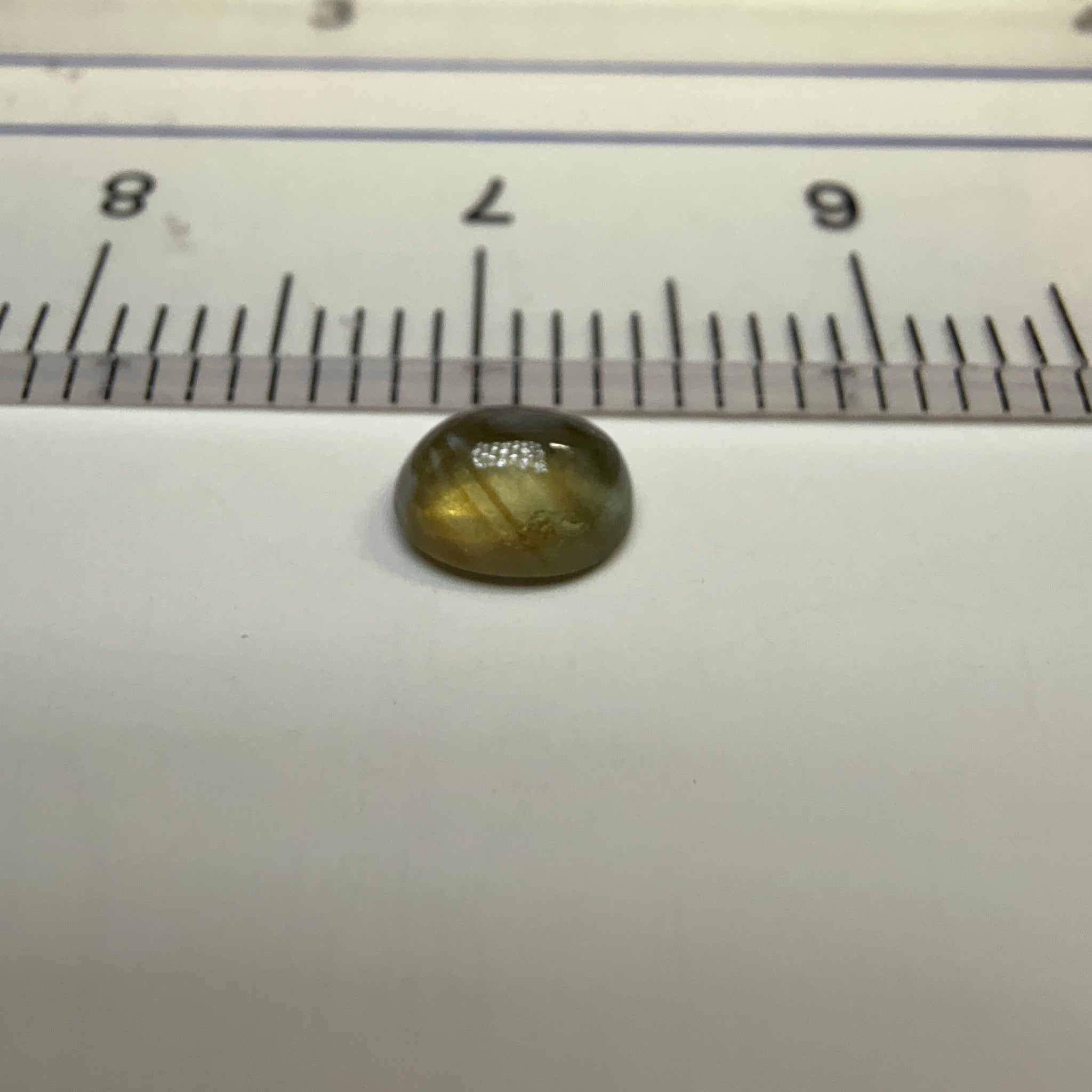 Alexandrite Cabochon, 0.61ct, Tunduru, Tanzania, Untreated Unheated.