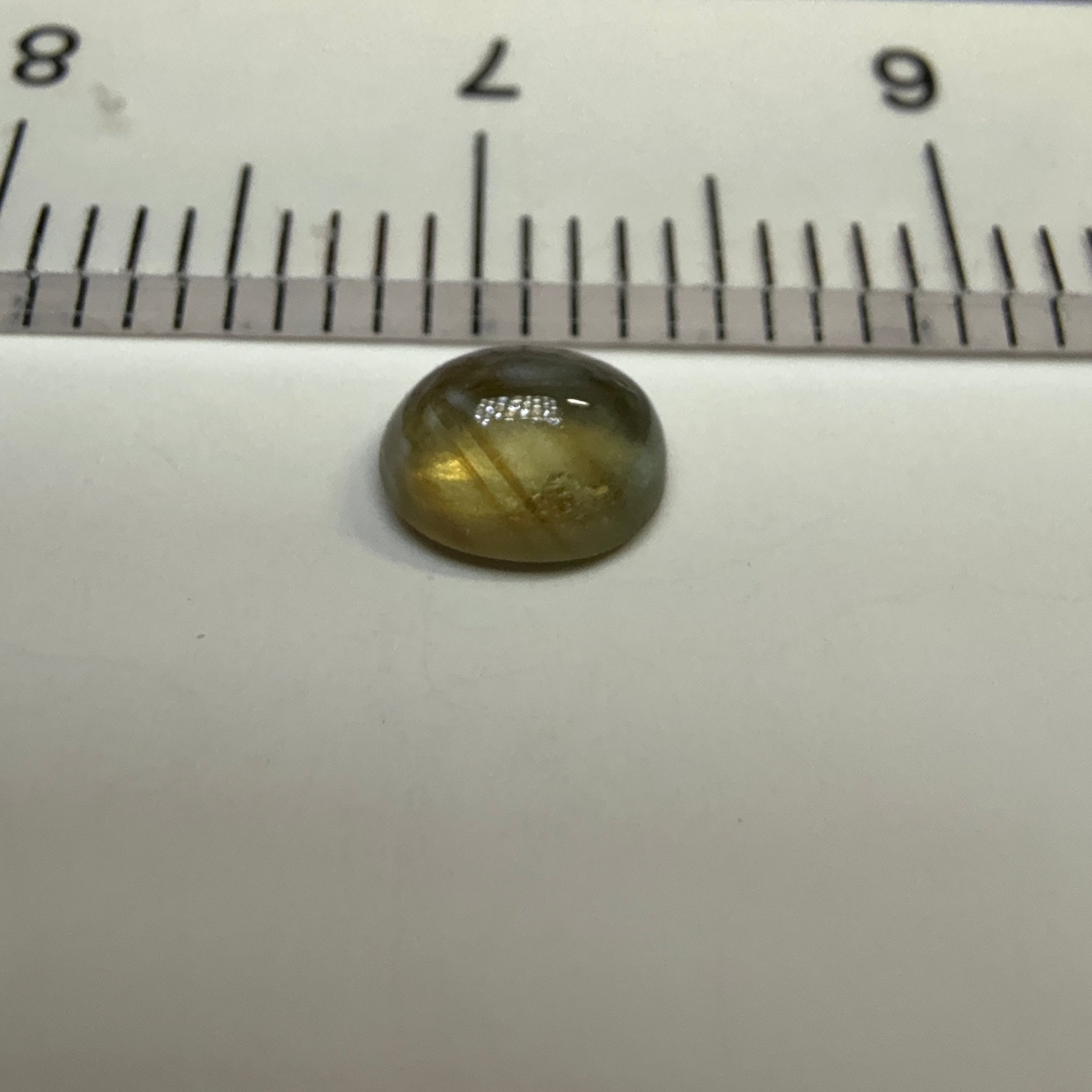 Alexandrite Cabochon, 0.61ct, Tunduru, Tanzania, Untreated Unheated.