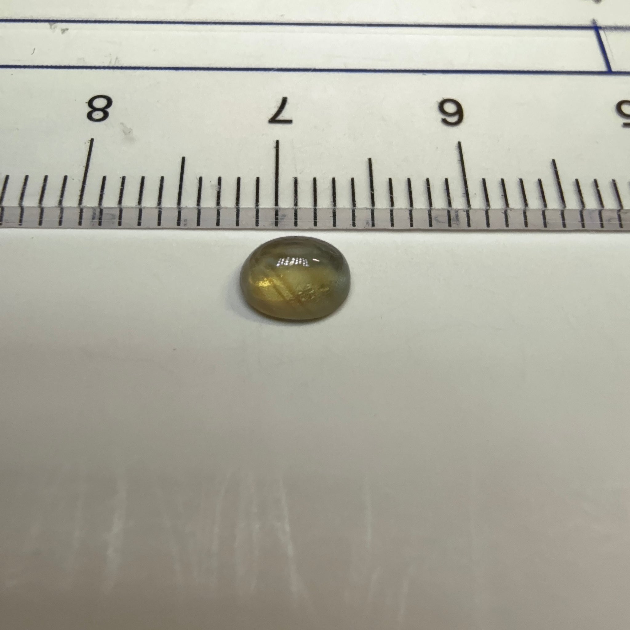 Alexandrite Cabochon, 0.61ct, Tunduru, Tanzania, Untreated Unheated.