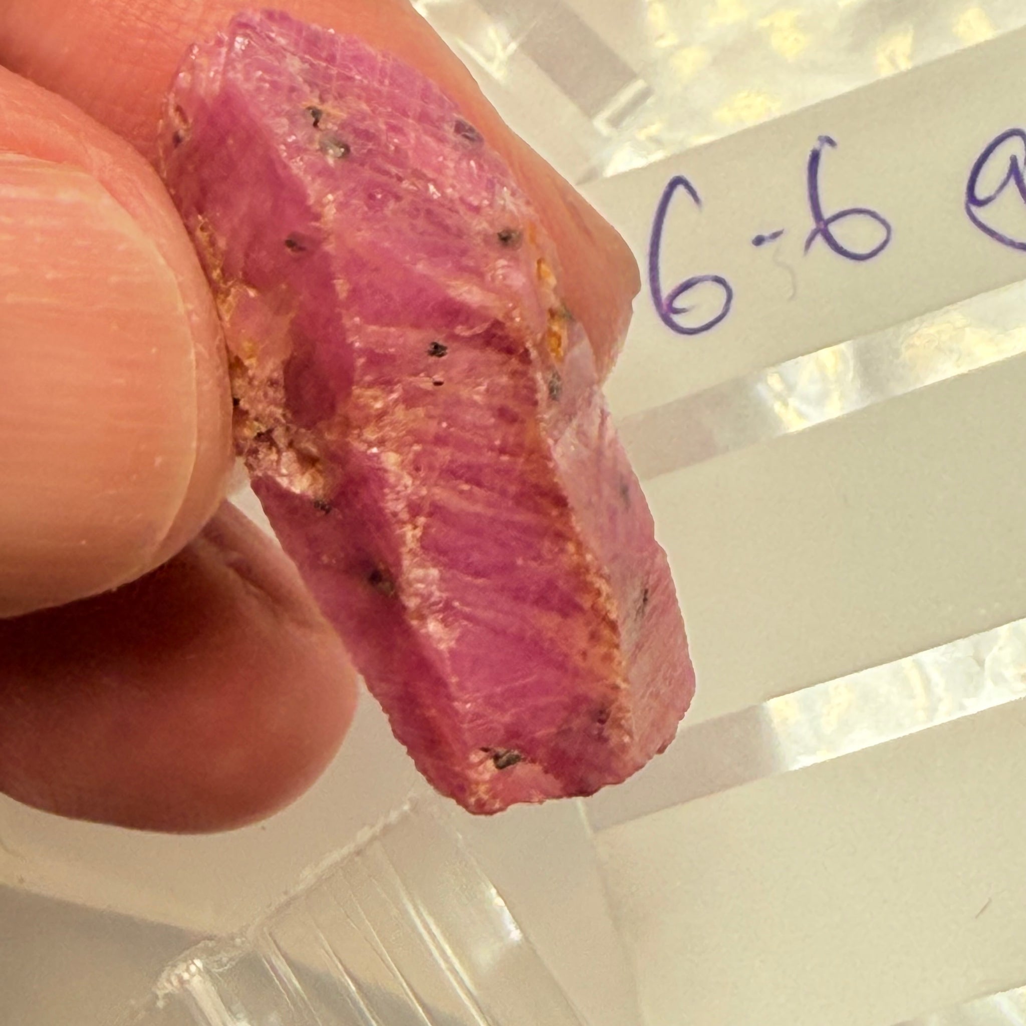 Sapphire Crystal, 6.60gm, Dodoma, Tanzania, Untreated Unheated