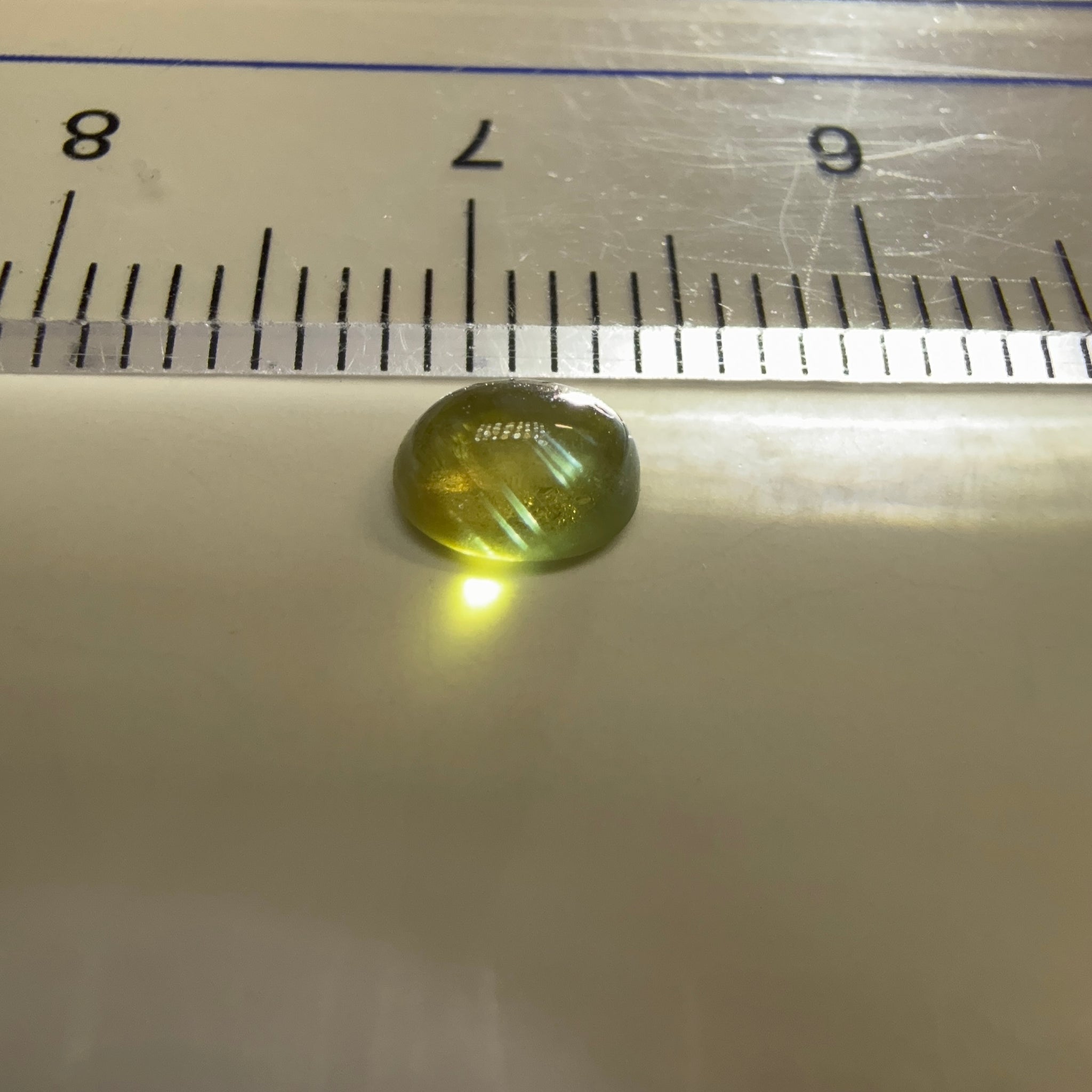 Alexandrite Cabochon, 0.61ct, Tunduru, Tanzania, Untreated Unheated.