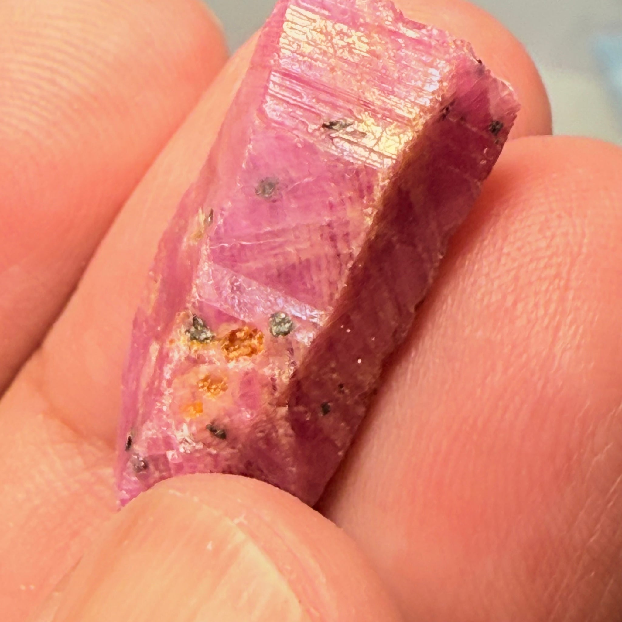 Sapphire Crystal, 6.60gm, Dodoma, Tanzania, Untreated Unheated