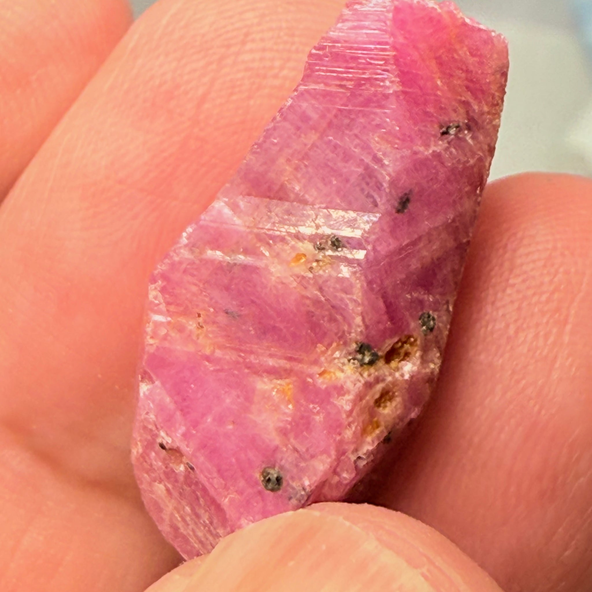 Sapphire Crystal, 6.60gm, Dodoma, Tanzania, Untreated Unheated