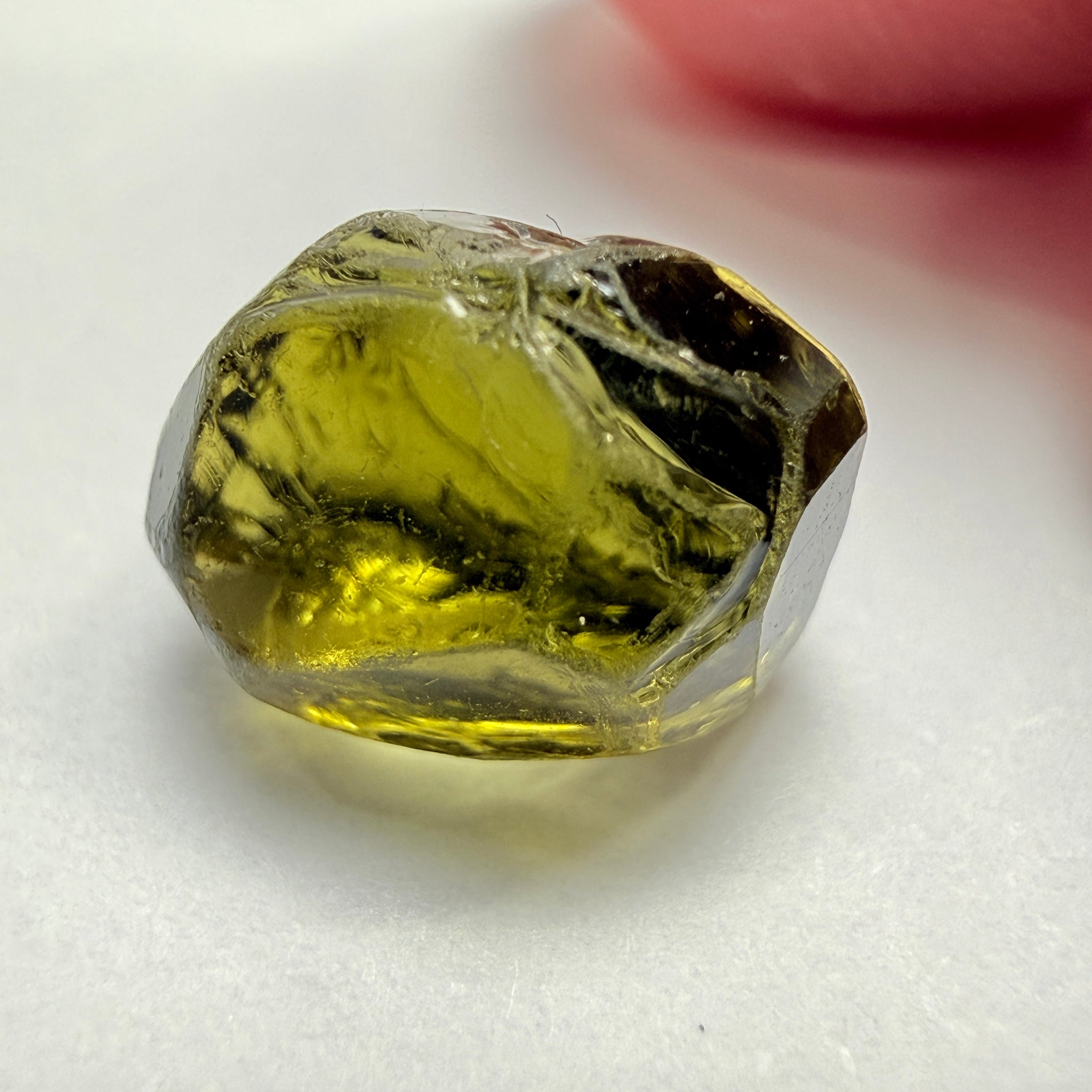 Tourmaline crystal, 3.52ct, Mozambique, Untreated Unheated, vvs-if