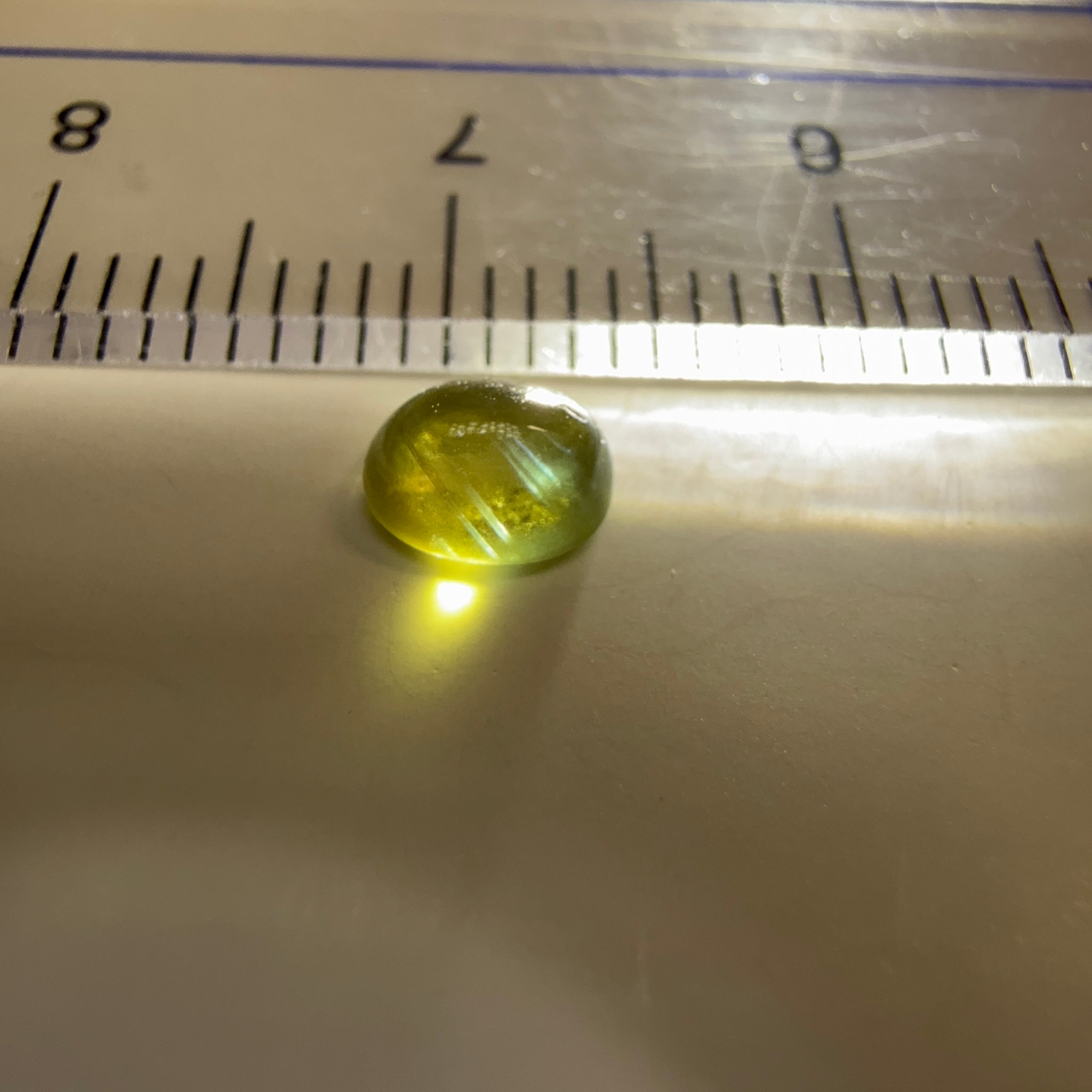 Alexandrite Cabochon, 0.61ct, Tunduru, Tanzania, Untreated Unheated.