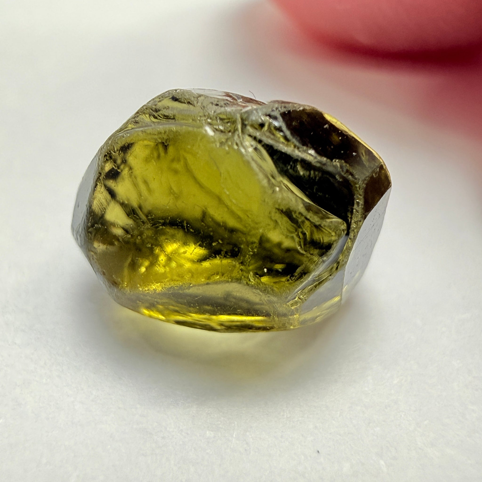 Tourmaline crystal, 3.52ct, Mozambique, Untreated Unheated, vvs-if