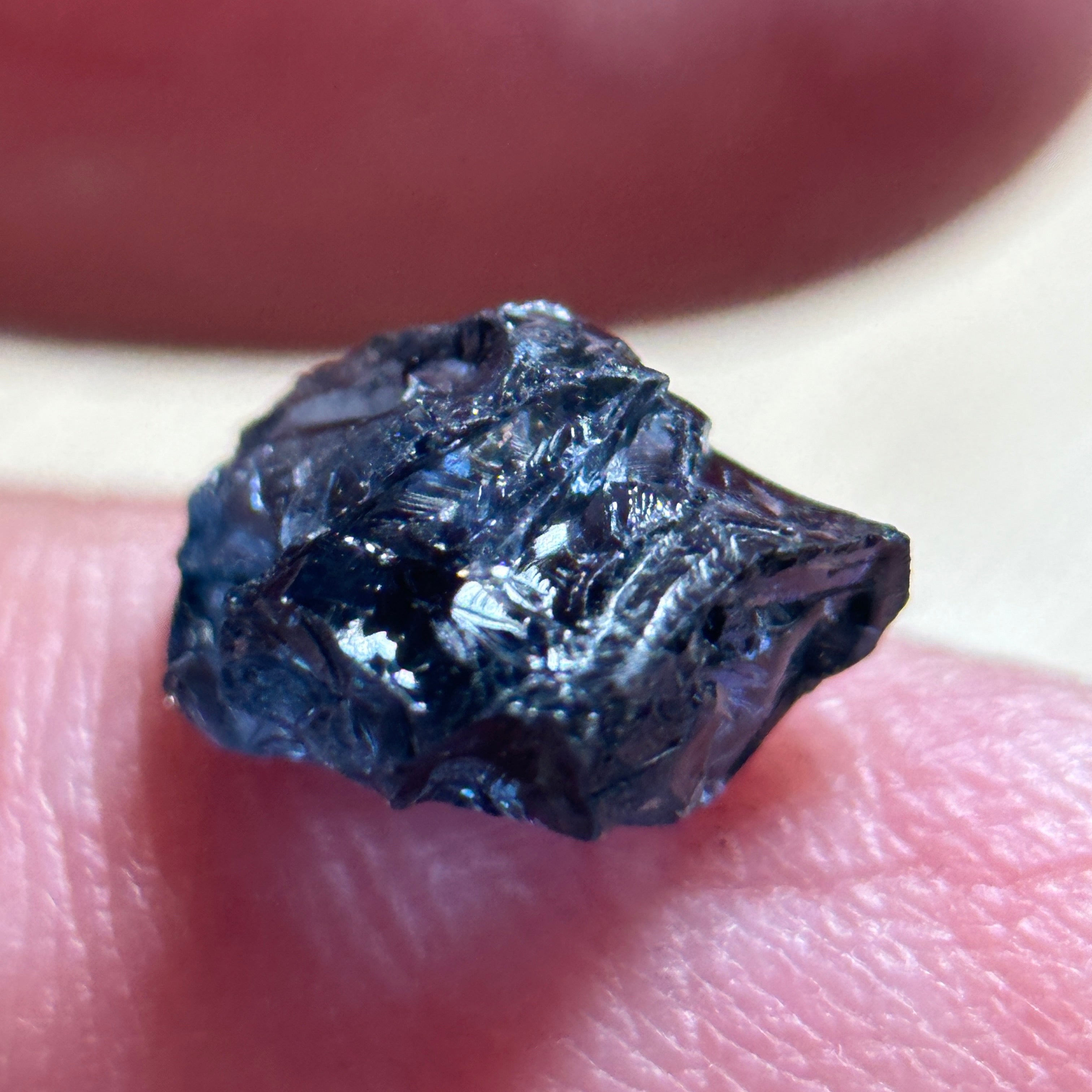 2.76ct Cobalt Spinel, Mahenge, Tanzania, Untreated Unheated, slight crack on outside, rest vvs
