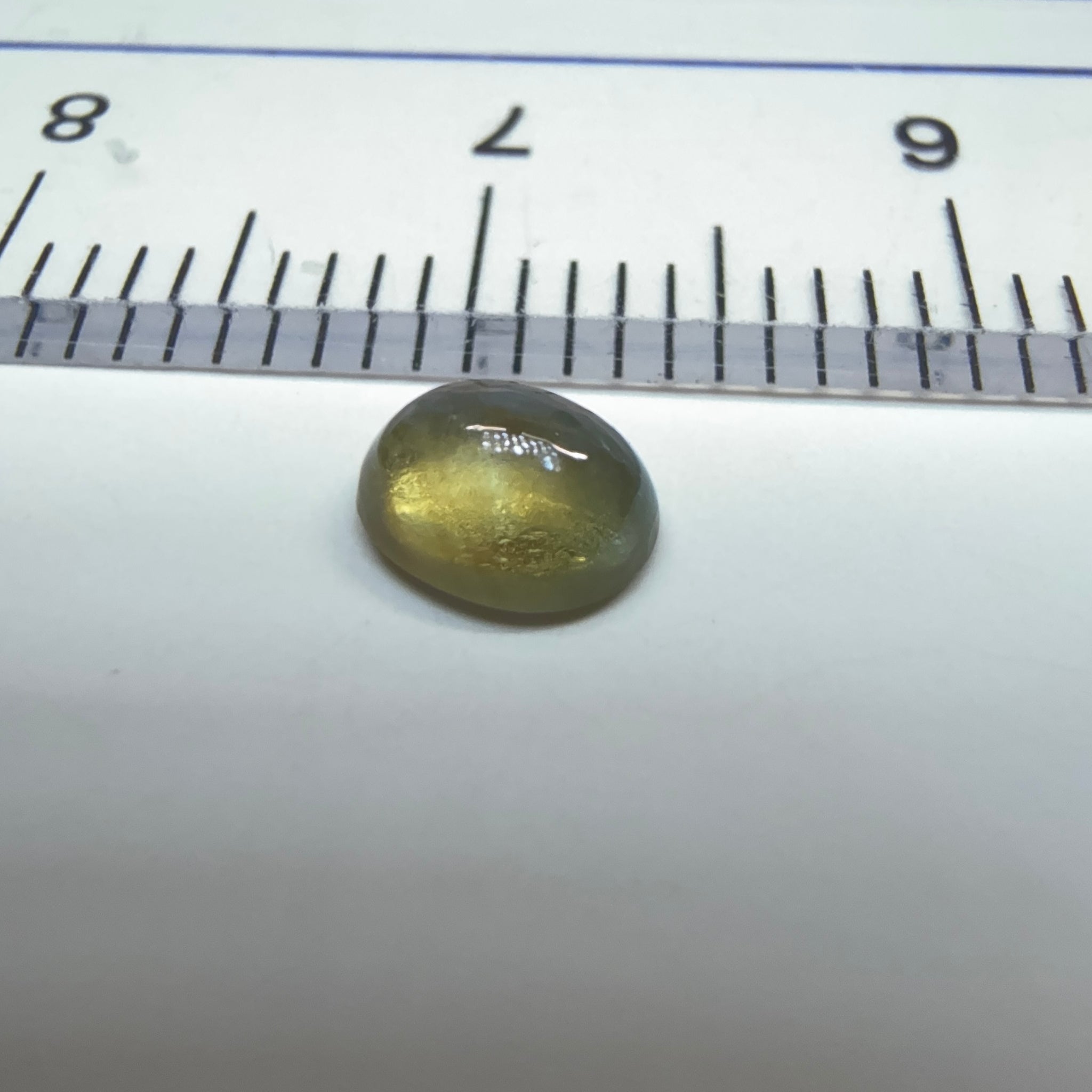Alexandrite Cabochon, 0.61ct, Tunduru, Tanzania, Untreated Unheated.