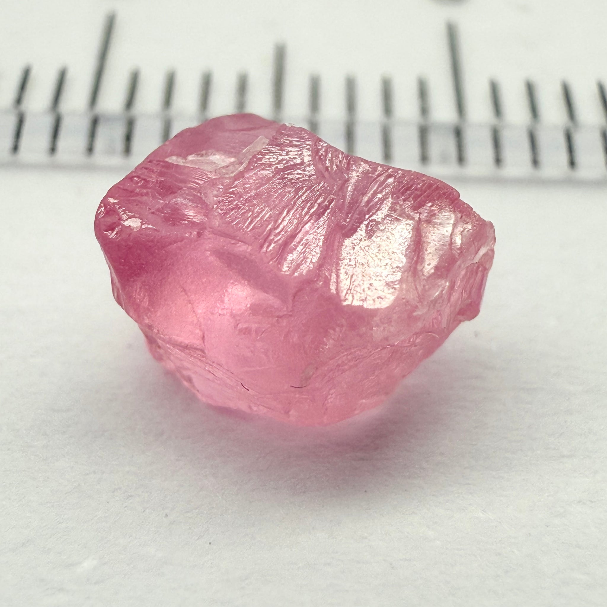 Pink Spinel, Baby Pink, 2.62ct, Tanzania, Untreated Unheated, just silky