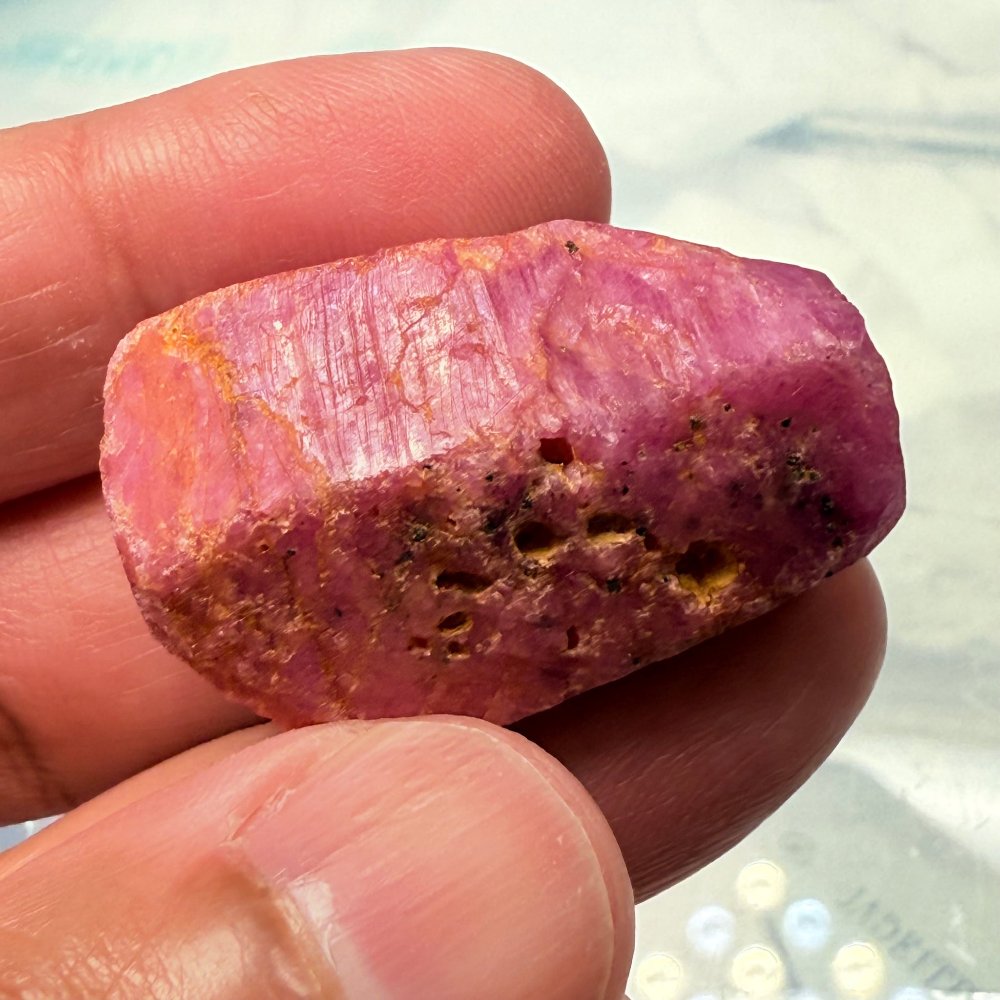 Sapphire Crystal, 29.60gm, Dodoma, Tanzania, Untreated Unheated