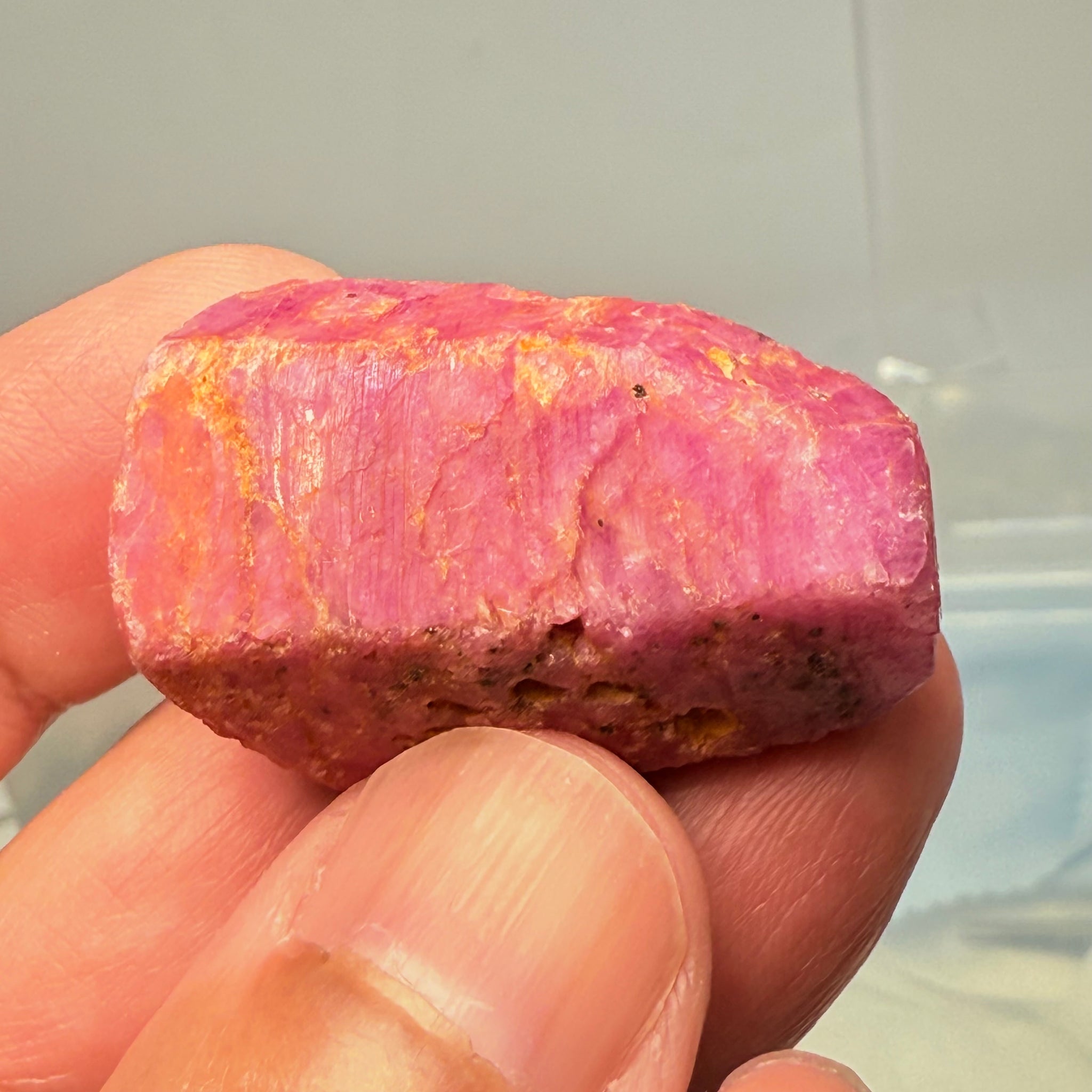 Sapphire Crystal, 29.60gm, Dodoma, Tanzania, Untreated Unheated