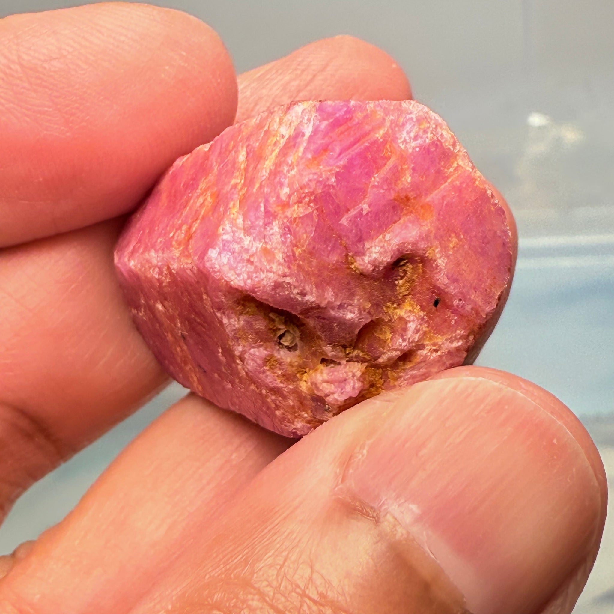 Sapphire Crystal, 29.60gm, Dodoma, Tanzania, Untreated Unheated