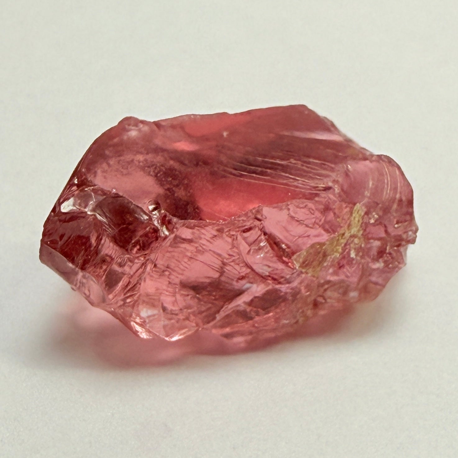 Garnet, 4.65ct, Tanzania, Untreated Unheated, slight inclusions on the outside that will come off on faceting, rest vvs-if