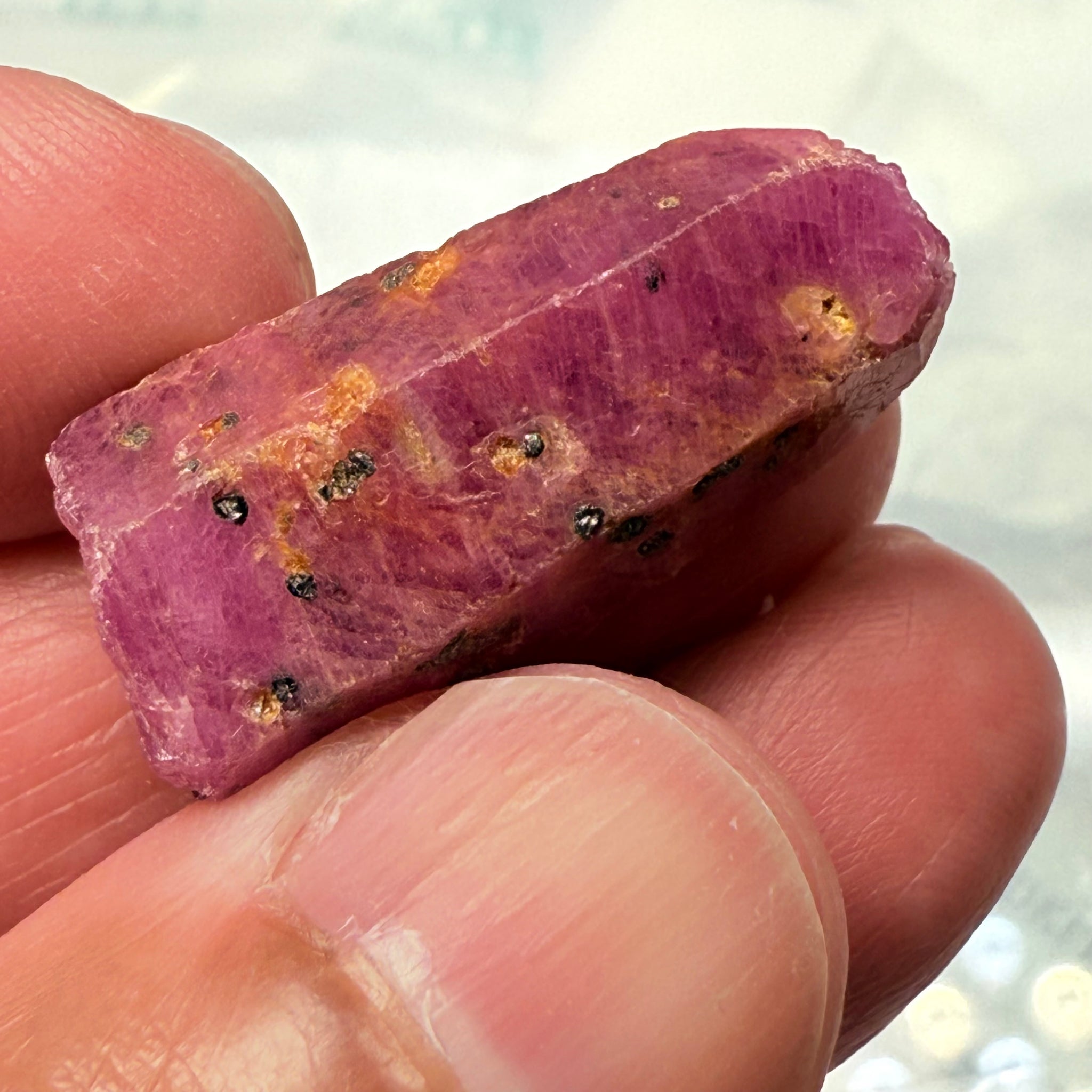 Sapphire Crystal, 9.10gm, Dodoma, Tanzania, Untreated Unheated