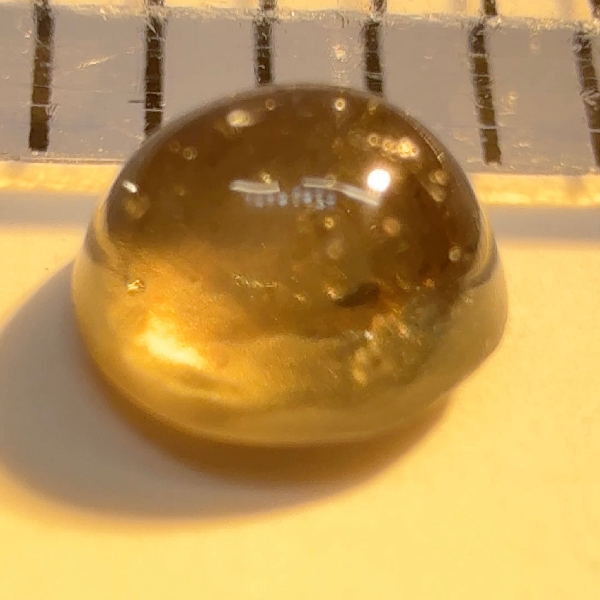 Alexandrite Cabochon, 0.22ct, Tunduru, Tanzania, Untreated Unheated.