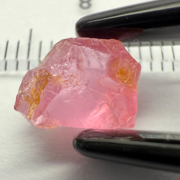 Pink Spinel, Baby Pink, 2.79ct, Tanzania, Untreated Unheated, slight inclusion on the outer skin, comes off on preform, rest just silky