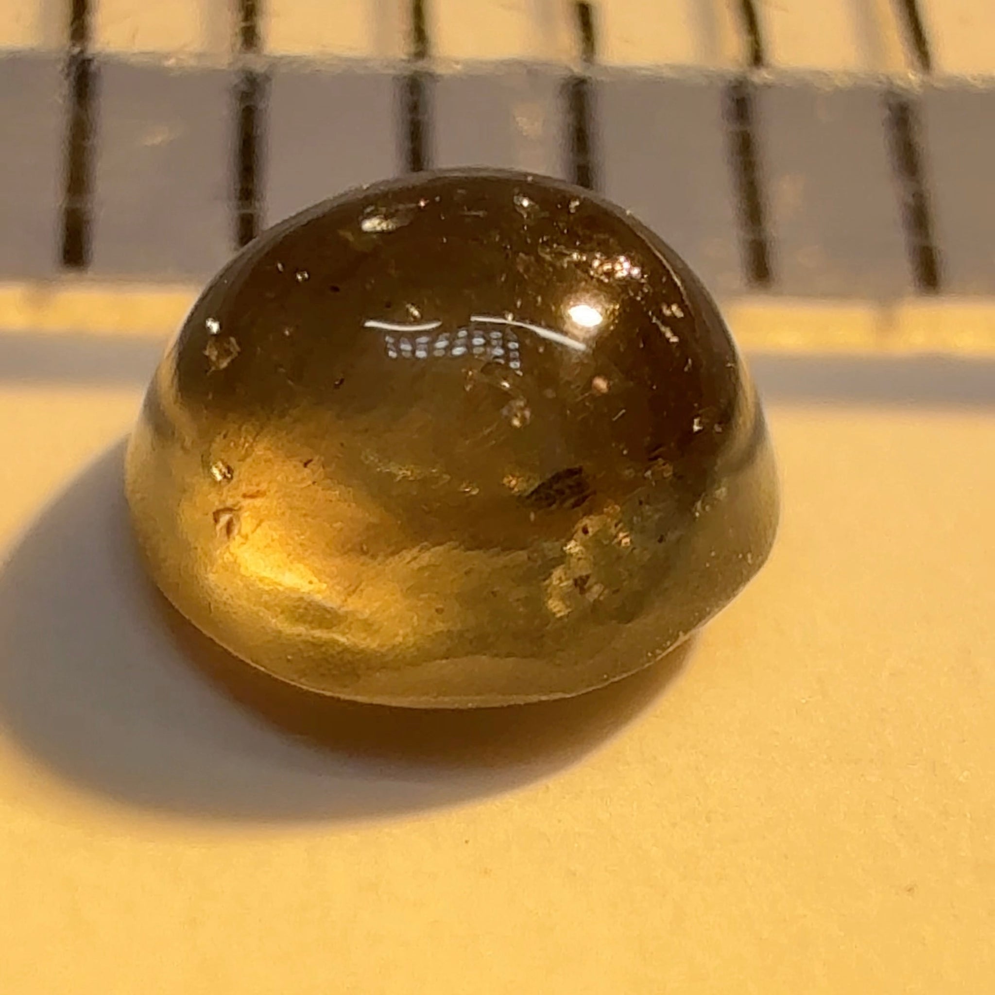 Alexandrite Cabochon, 0.22ct, Tunduru, Tanzania, Untreated Unheated.