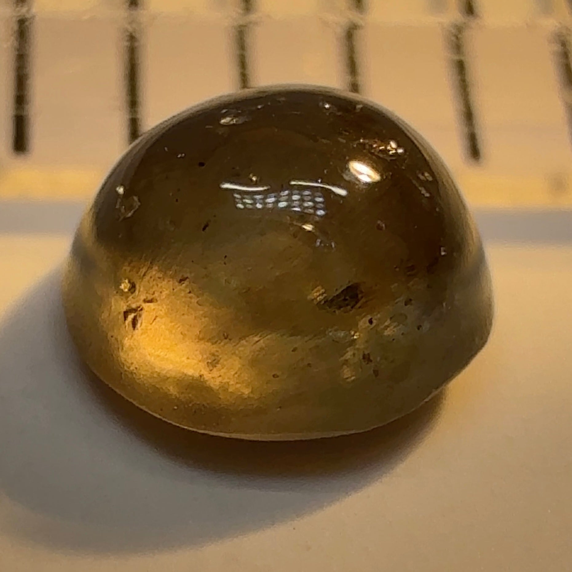 Alexandrite Cabochon, 0.22ct, Tunduru, Tanzania, Untreated Unheated.