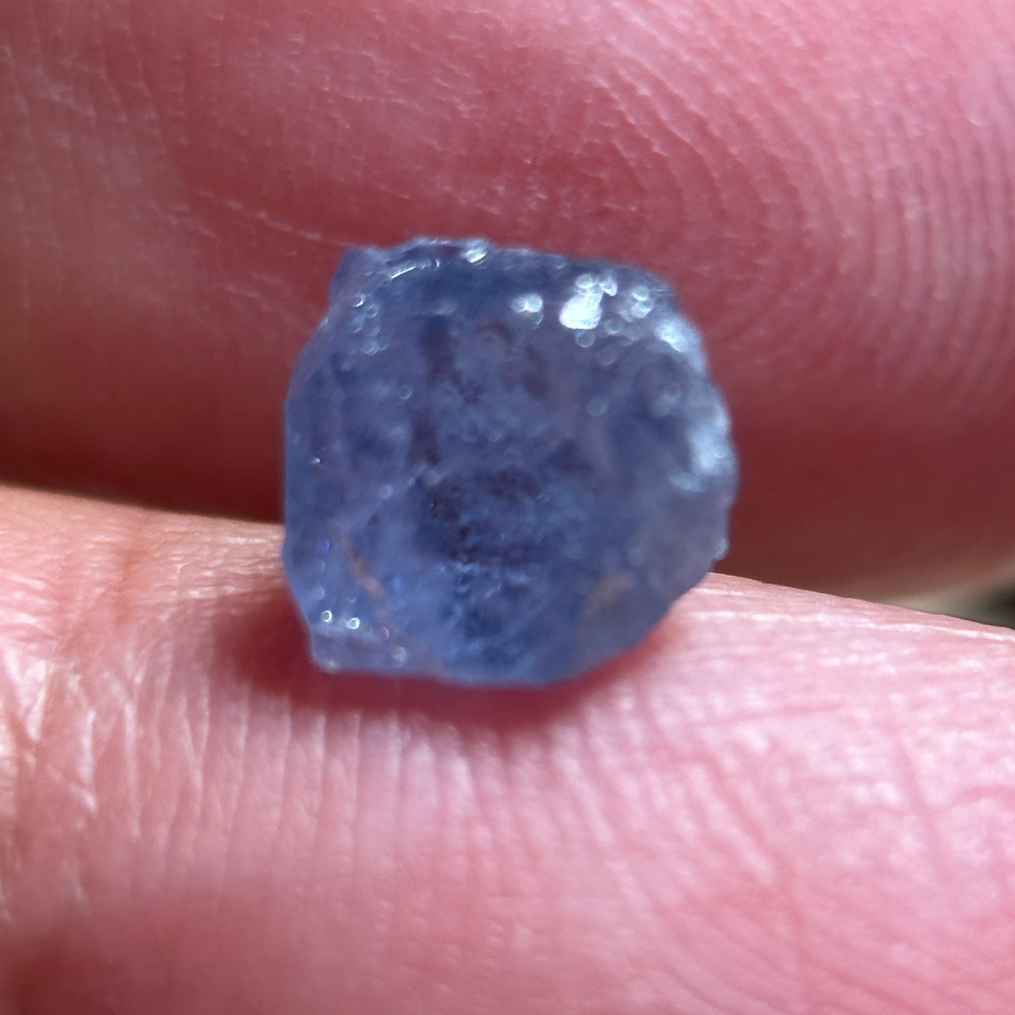 Cobalt Spinel, 2.23ct, Mahenge, Tanzania, Untreated Unheated, slight sugary inclusions and veil on the outside, Si