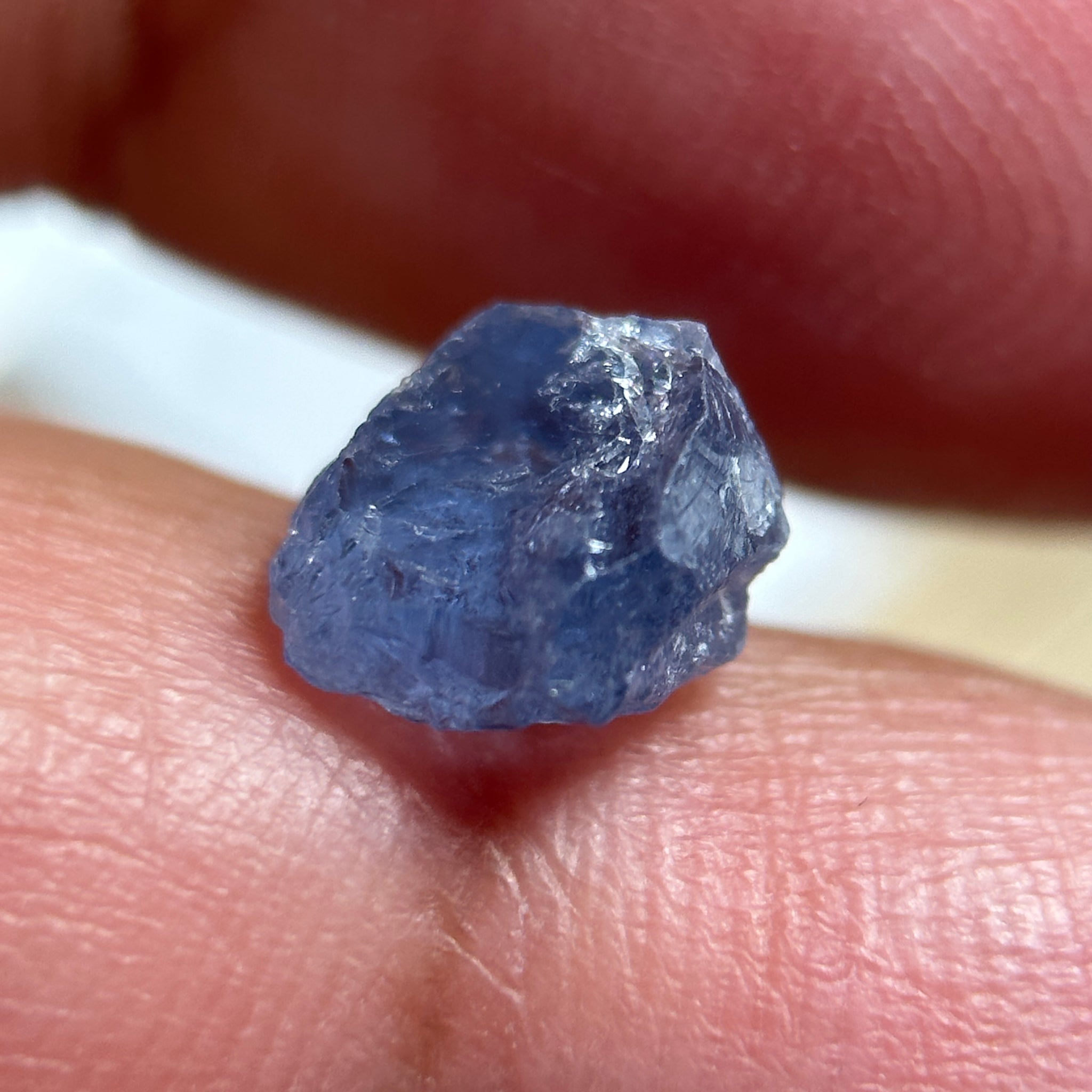 Cobalt Spinel, 2.23ct, Mahenge, Tanzania, Untreated Unheated, slight sugary inclusions and veil on the outside, Si