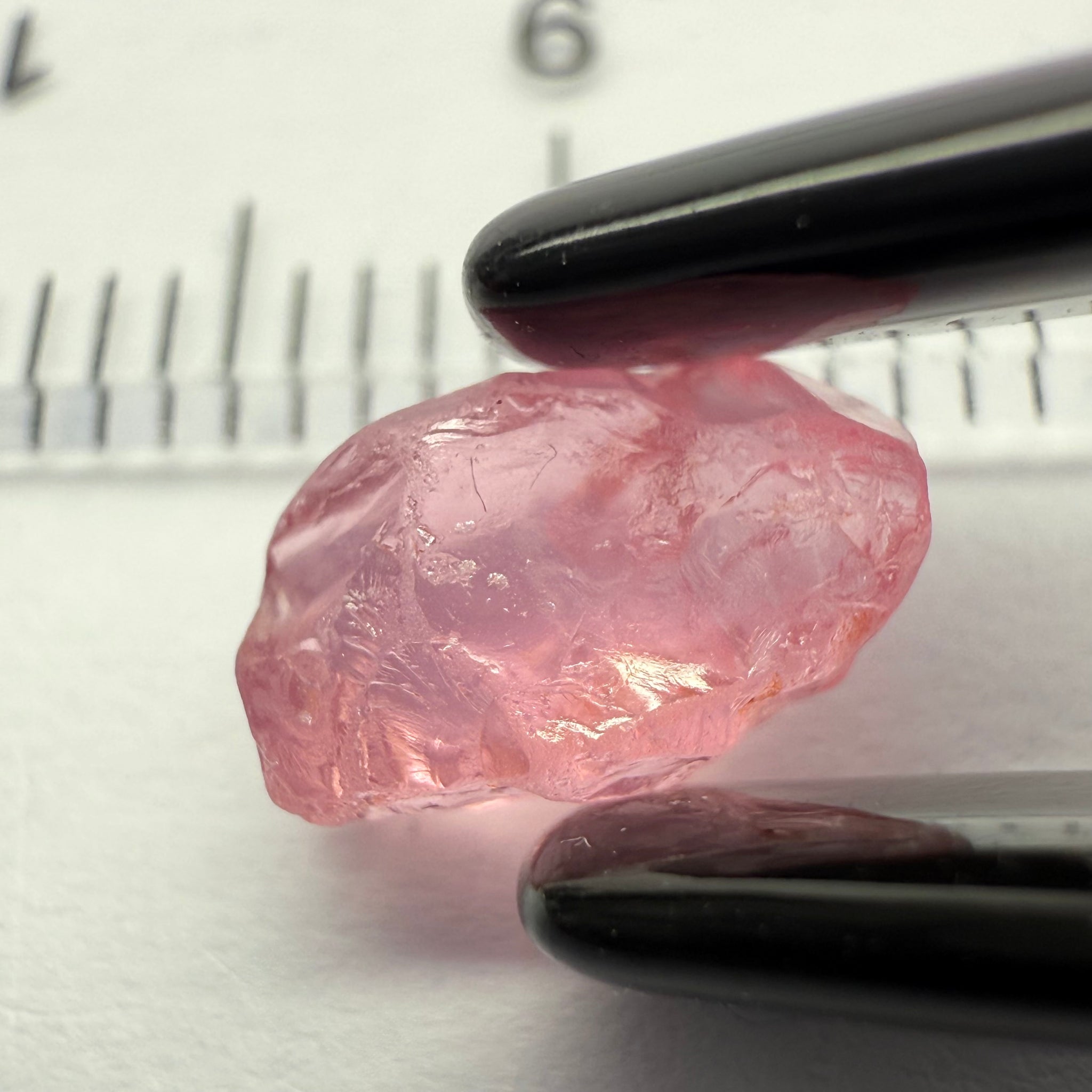 Pink Spinel, Baby Pink, 2.05ct, Tanzania, Untreated Unheated, just silky