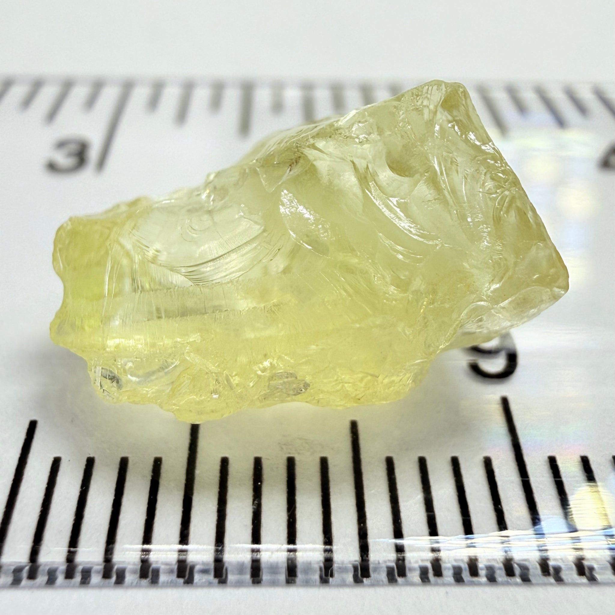 Heliodor, 6.81ct, Loliondo, Tanzania, Untreated Unheated, slightly milky, shape a little flat