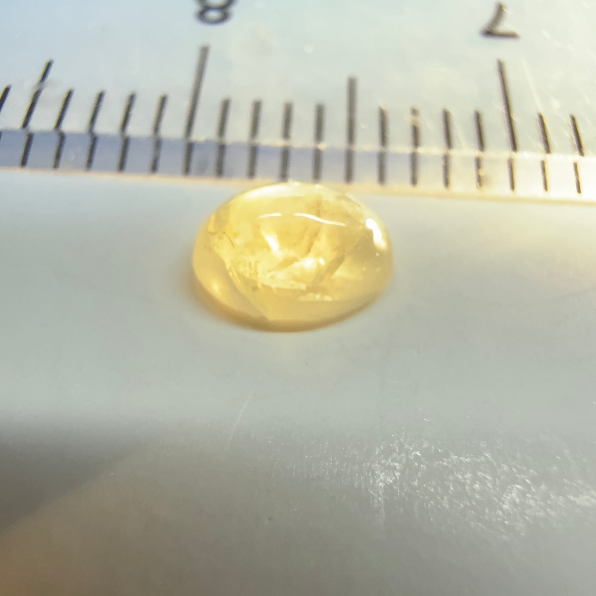 Alexandrite Cabochon, 0.56ct, Manyara, Tanzania, Untreated Unheated.