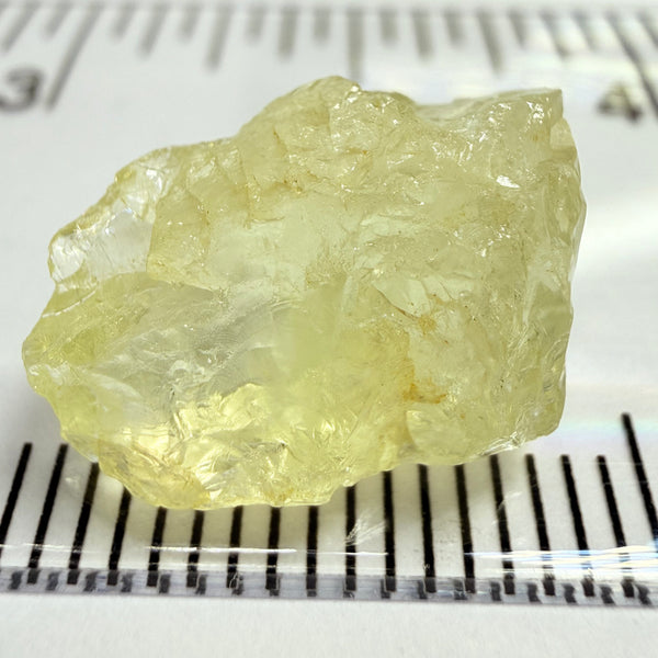 Heliodor, 6.81ct, Loliondo, Tanzania, Untreated Unheated, slightly milky, shape a little flat