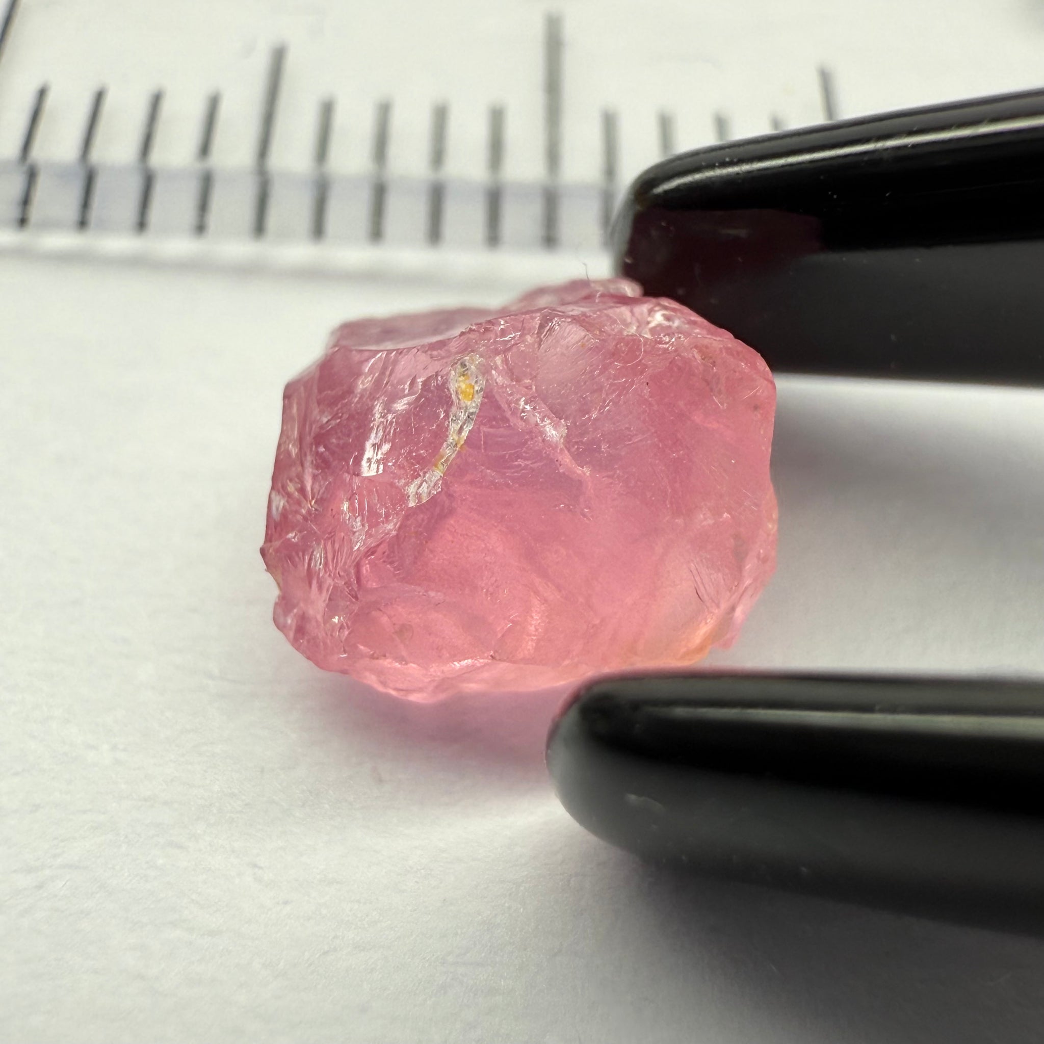 Pink Spinel, Baby Pink, 1.78ct, Tanzania, Untreated Unheated, just silky
