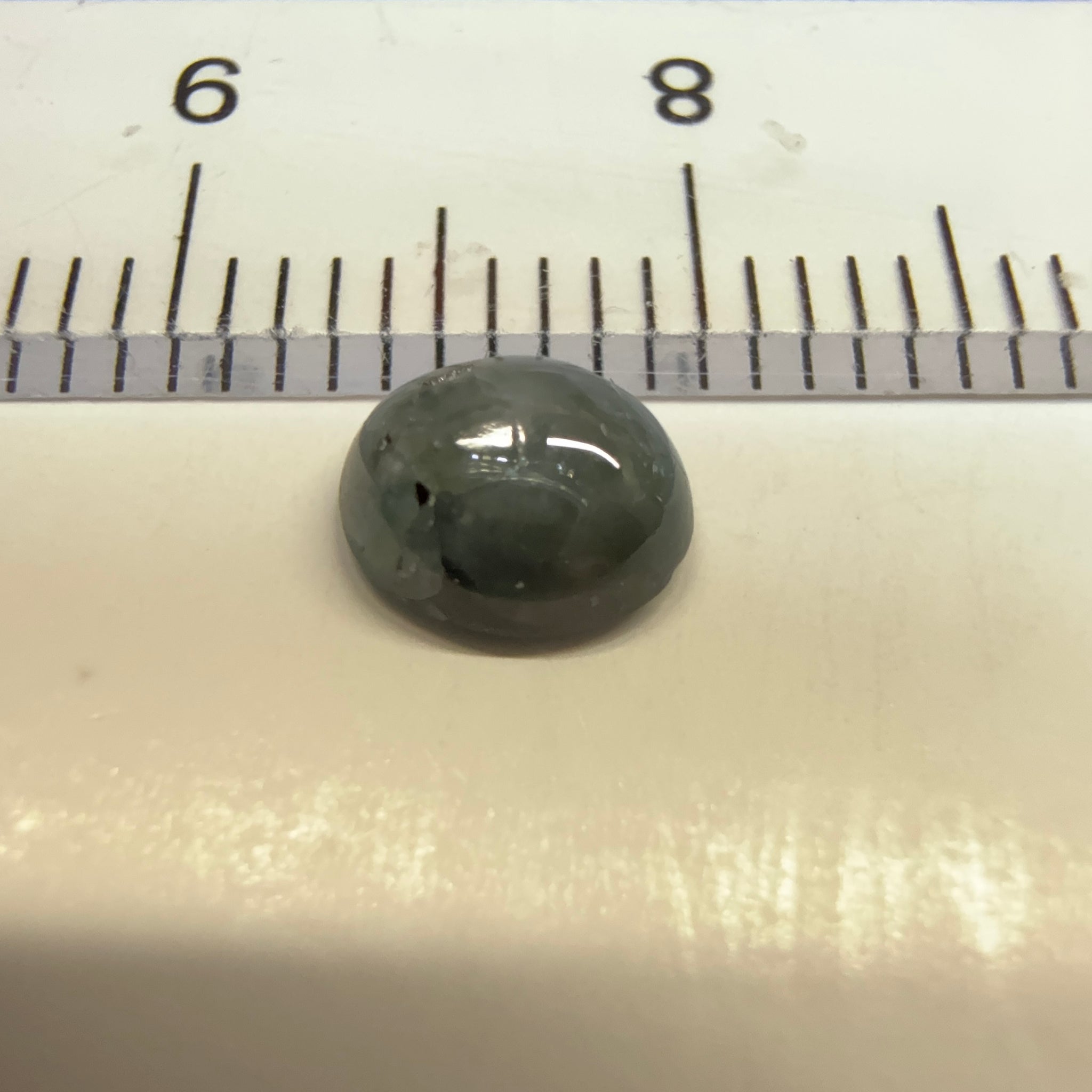 Alexandrite Cabochon, 0.89ct, Manyara, Tanzania, Untreated Unheated.