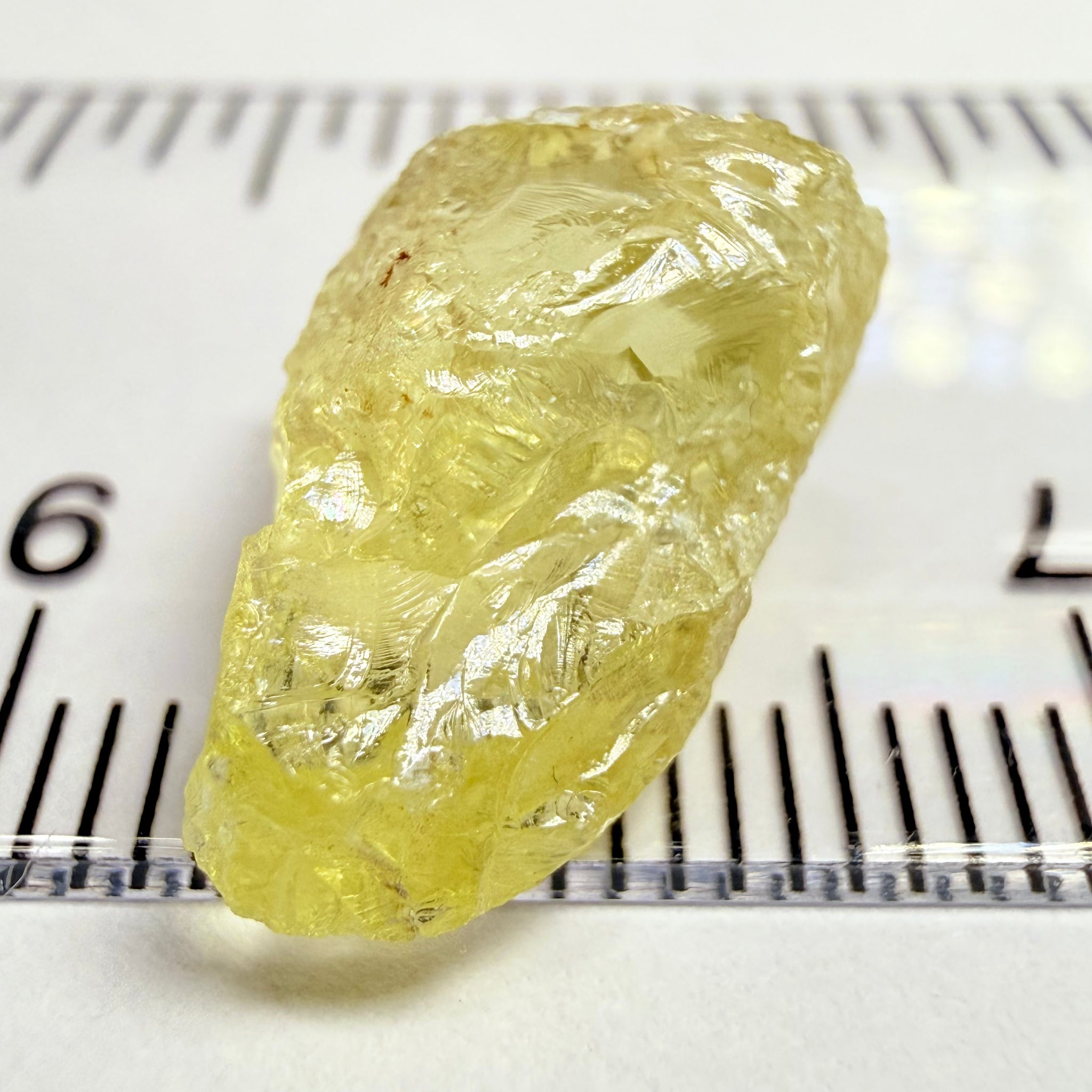 Heliodor, 7.48ct, Loliondo, Tanzania, Untreated Unheated, vs non ideal shape