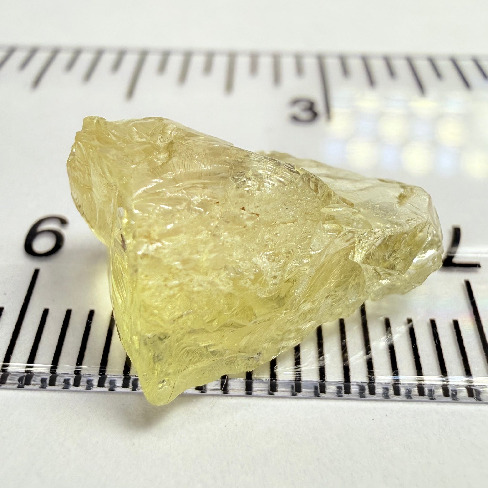 Heliodor, 7.48ct, Loliondo, Tanzania, Untreated Unheated, vs non ideal shape