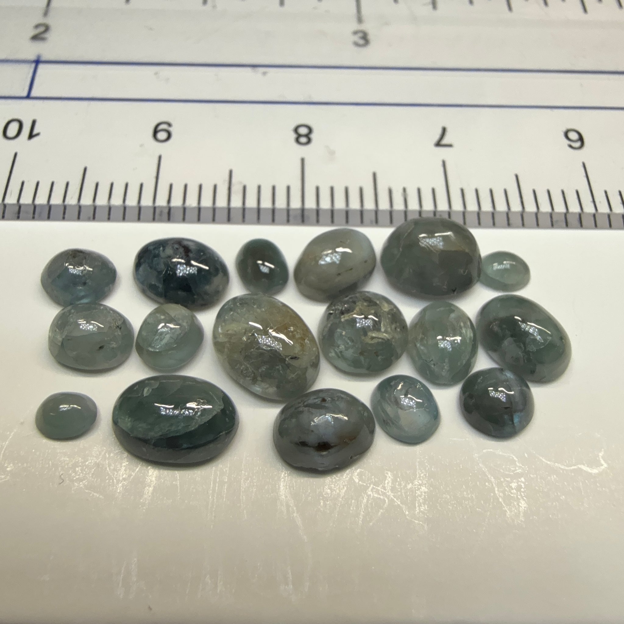 Alexandrite Cabochon Lot, 11.10ct Lot, Manyara, Tanzania, Untreated Unheated.