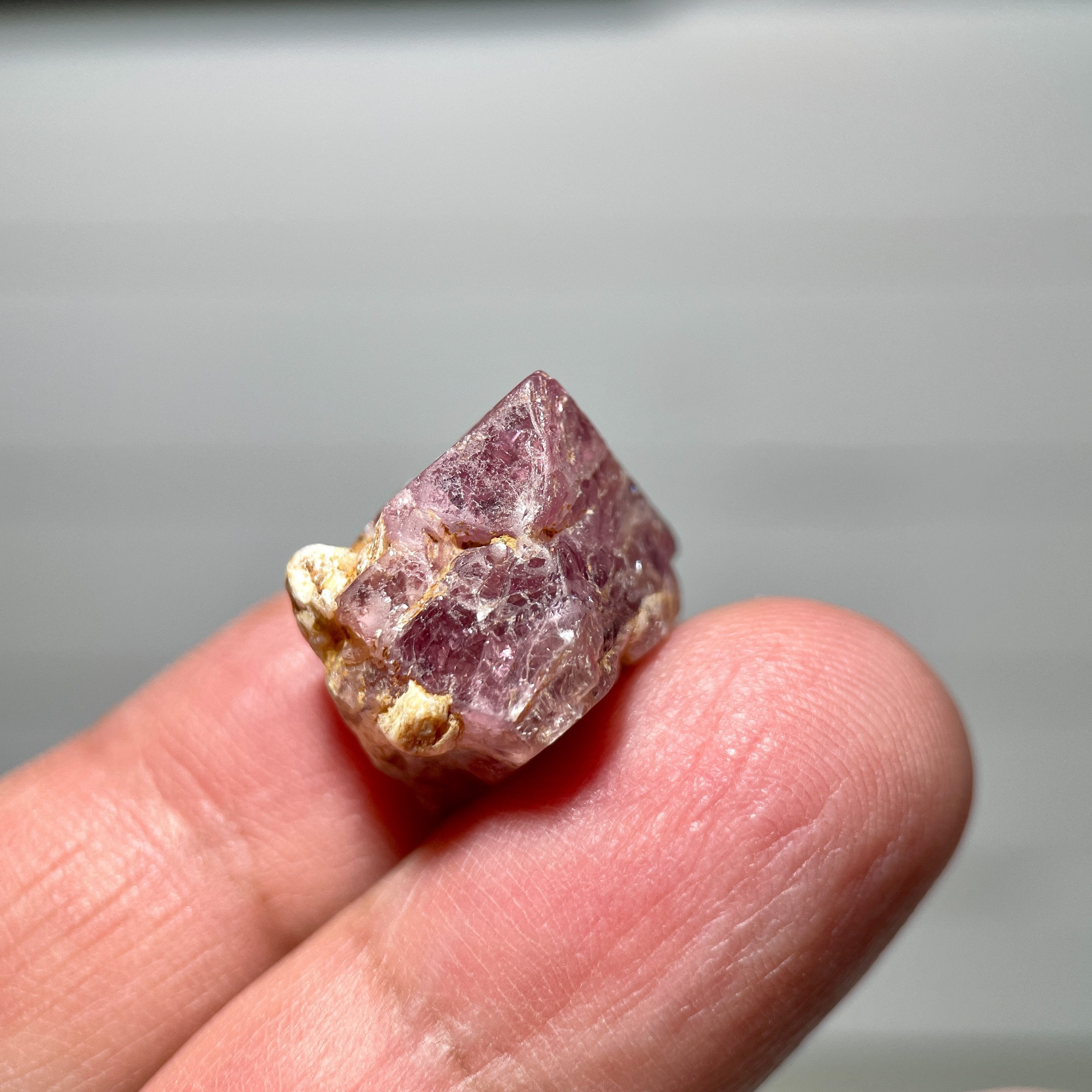 31.42Ct Mahenge Spinel Crystal Tanzania Untreated Unheated. 16.2 X 17 Mm