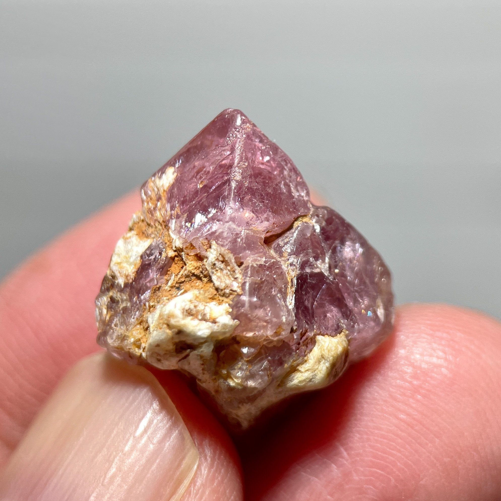 31.42Ct Mahenge Spinel Crystal Tanzania Untreated Unheated. 16.2 X 17 Mm