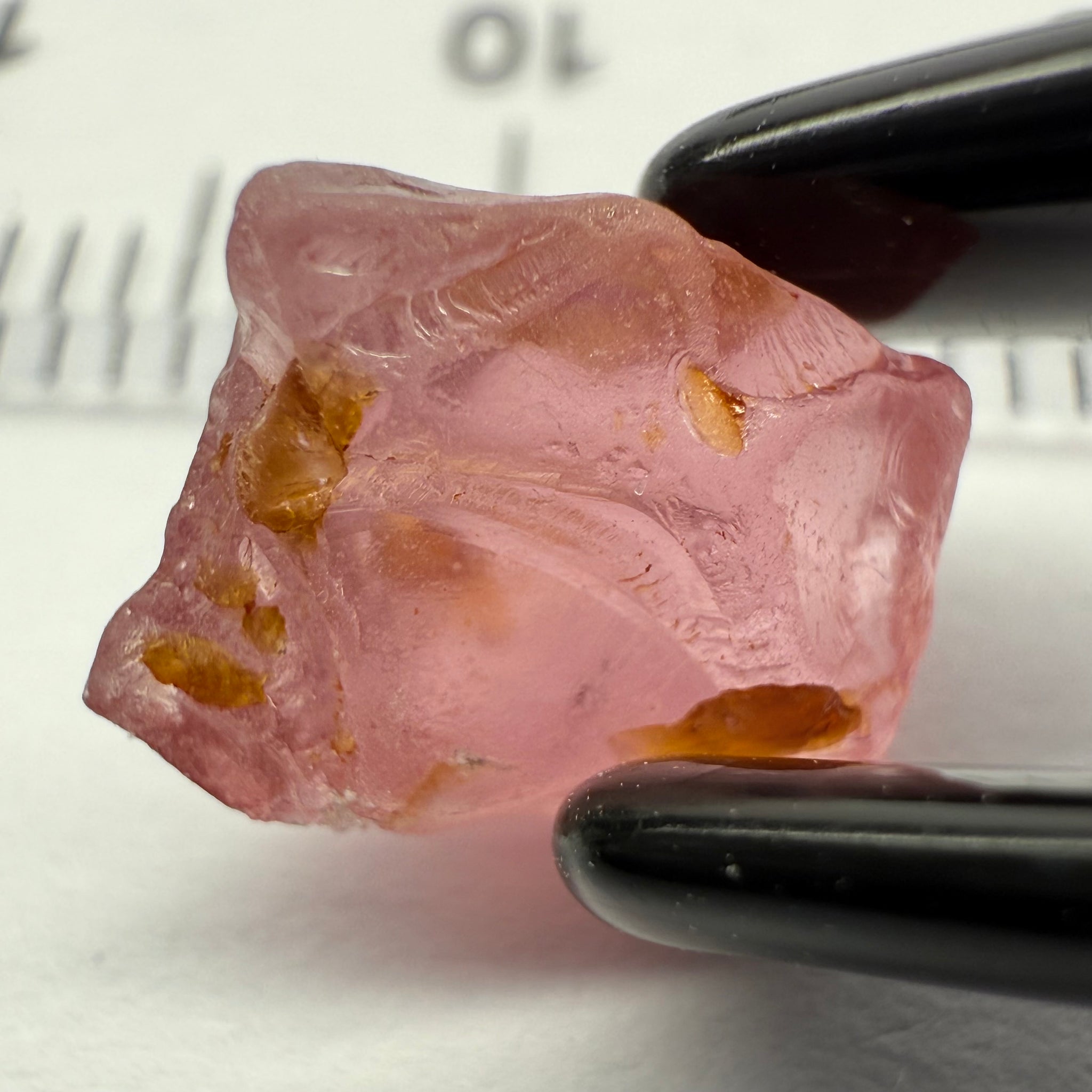 Pink Spinel, Baby Pink, 3.41ct, Tanzania, Untreated Unheated, medium level of silk