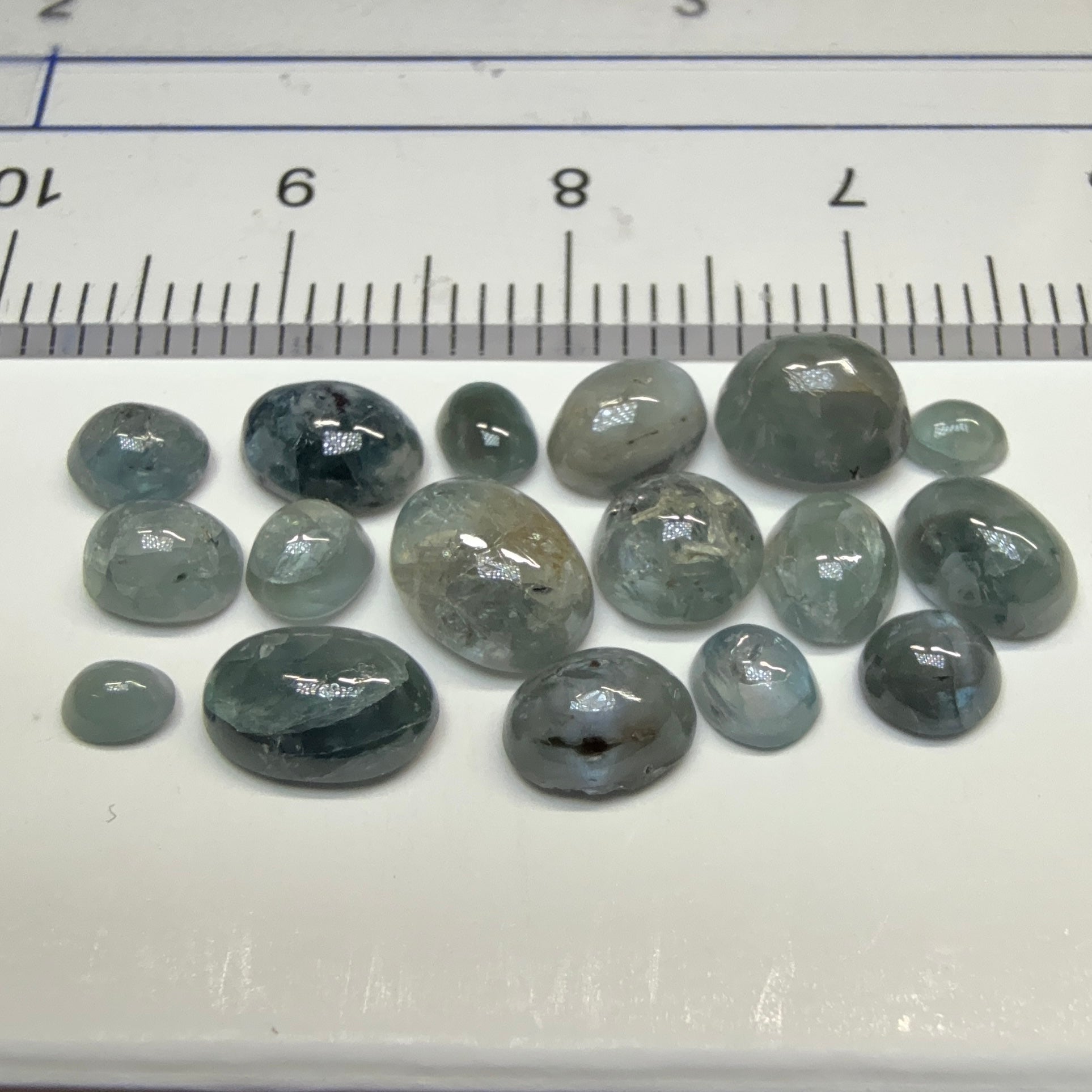 Alexandrite Cabochon Lot, 11.10ct Lot, Manyara, Tanzania, Untreated Unheated.