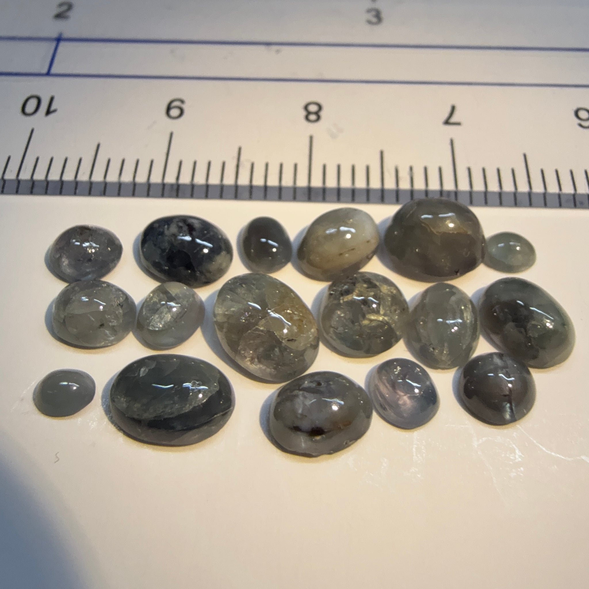 Alexandrite Cabochon Lot, 11.10ct Lot, Manyara, Tanzania, Untreated Unheated.