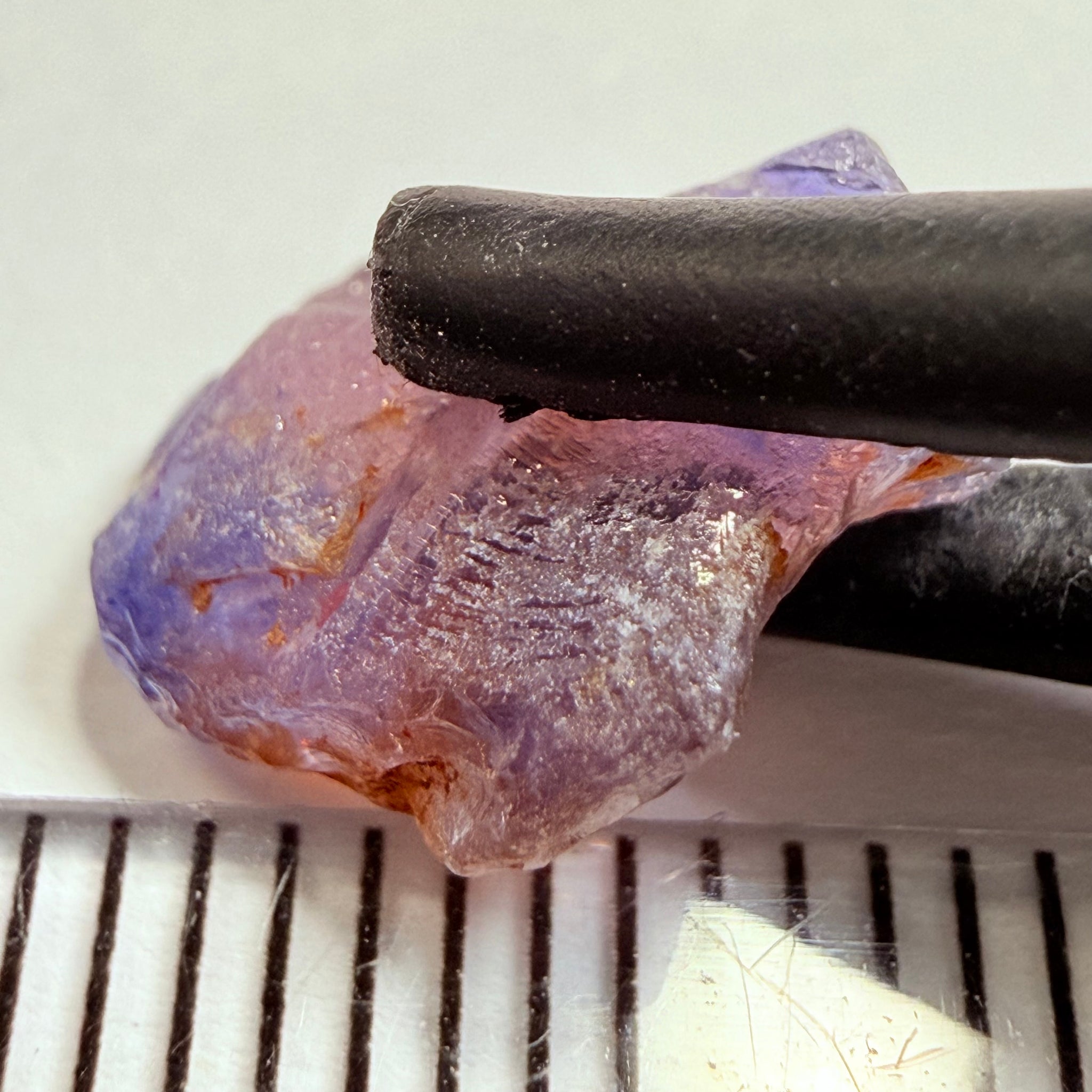 Winza Sapphire, 3.28ct, Winza, Tanzania, Untreated Unheated, flat stone, not facetable, set it in jewellery as is