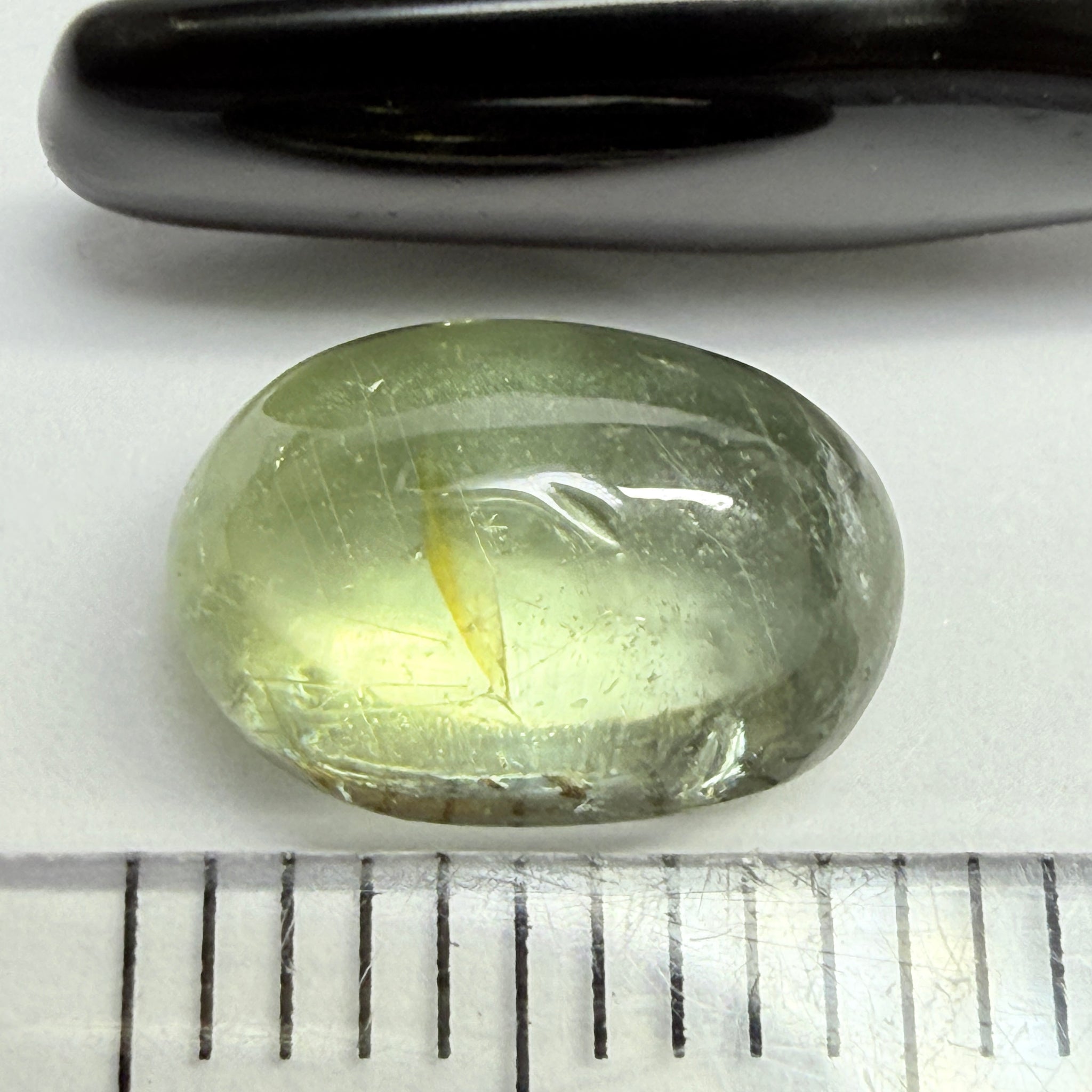 Sapphire Cabochon, 3.42ct, Umba Valley, Tanzania, Untreated Unheated, facet it and turn it into a cut stone